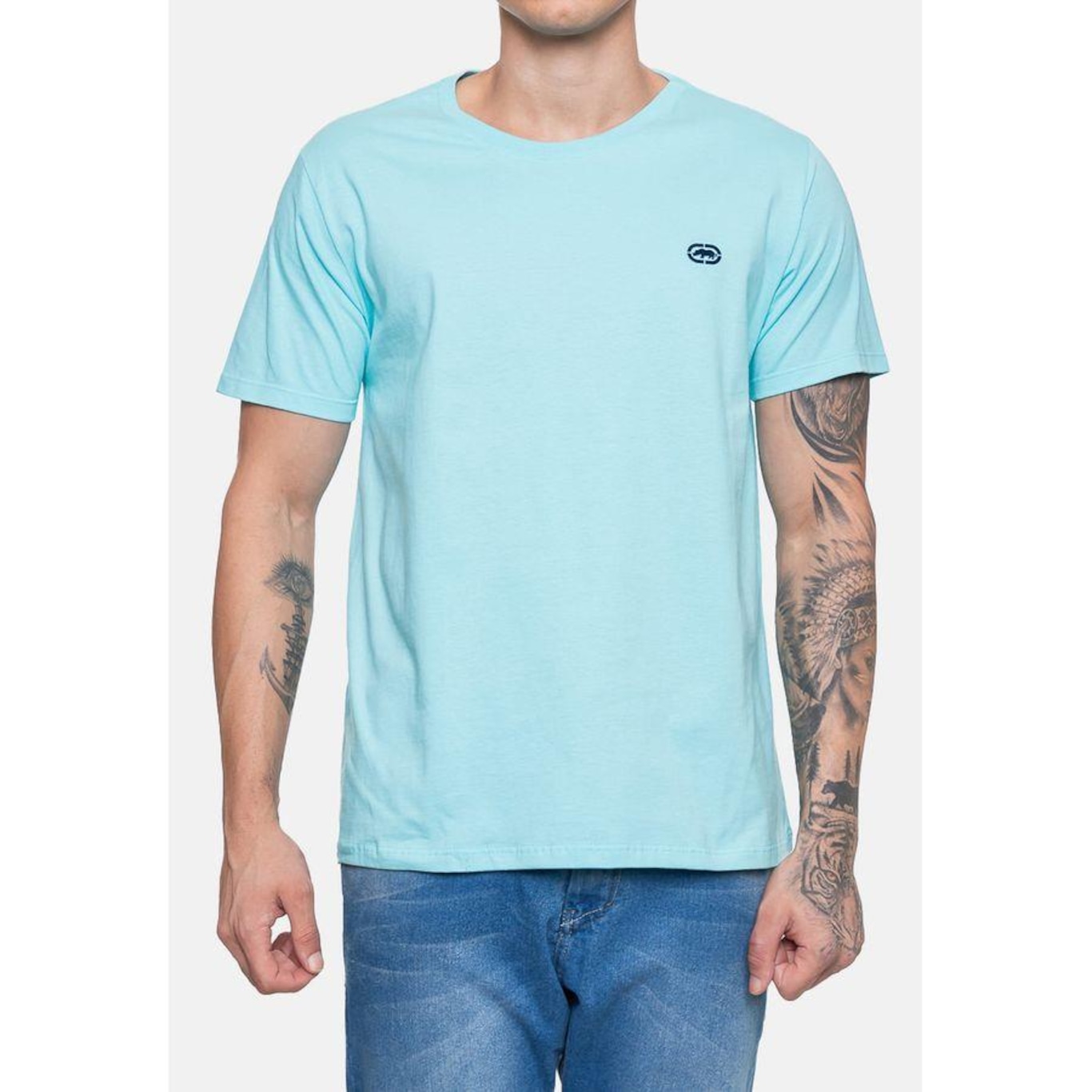 Camiseta Ecko Fashion Basic Number - Masculina - Foto 3