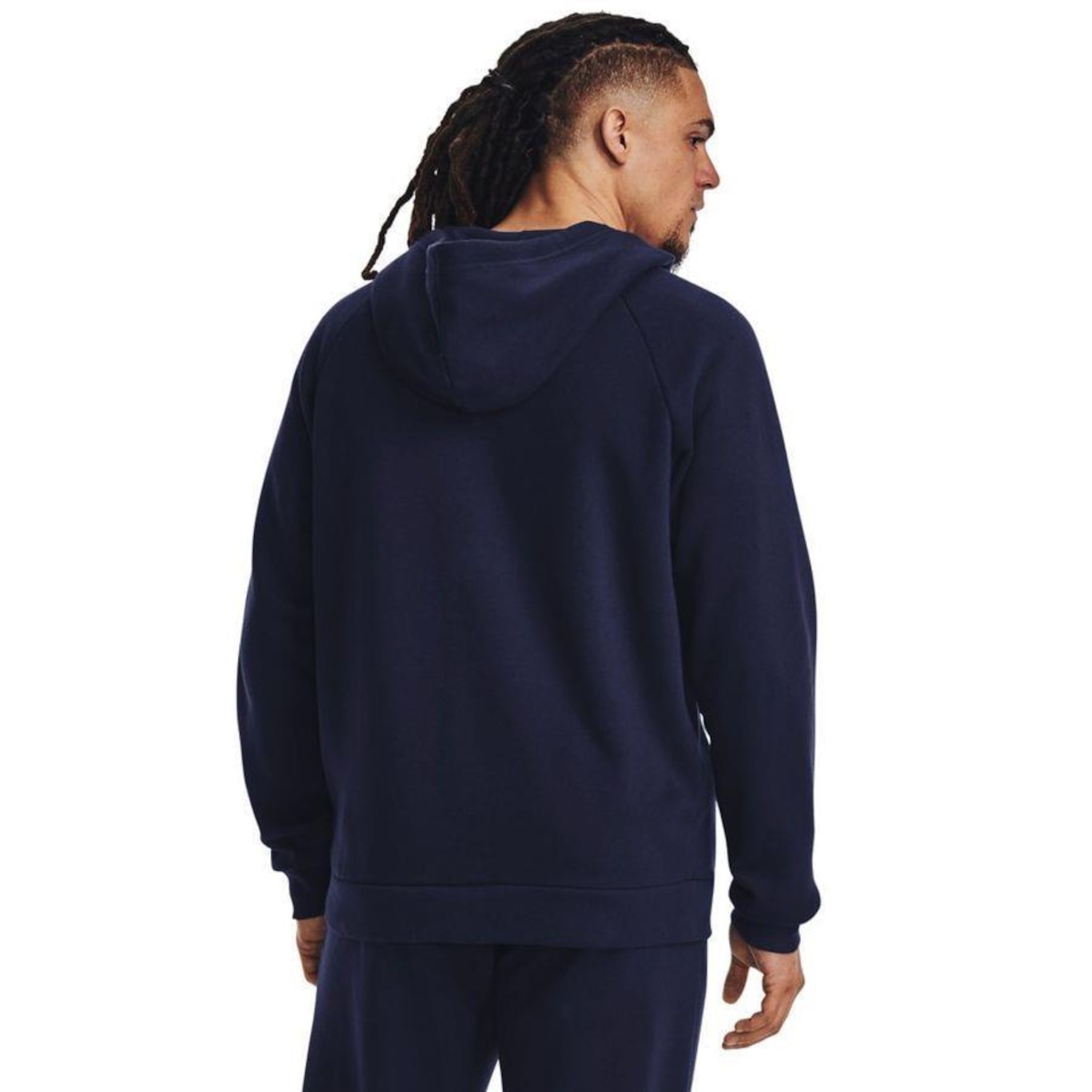 Jaqueta de Moletom Under Armour Rival Fleece Full Zip - Masculina - Foto 2