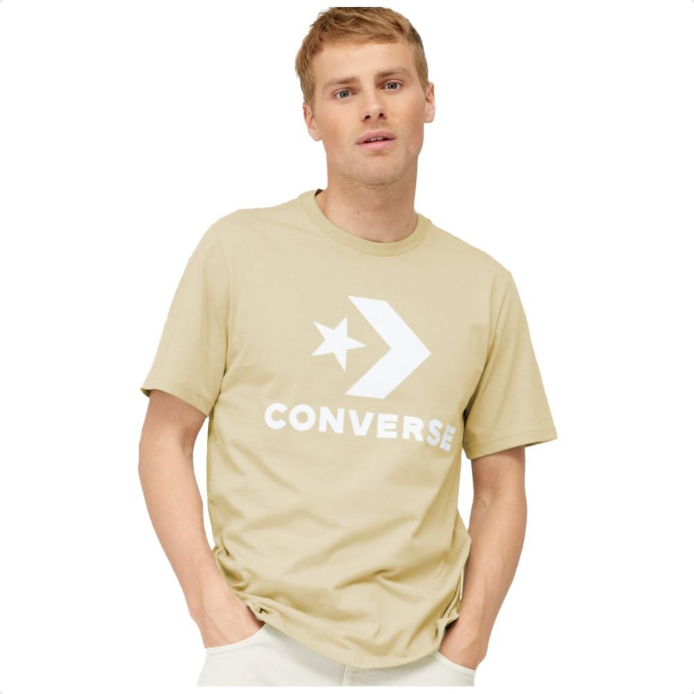 Camiseta Converse All Star Go-To Star Chevron - Unissex - Foto 1