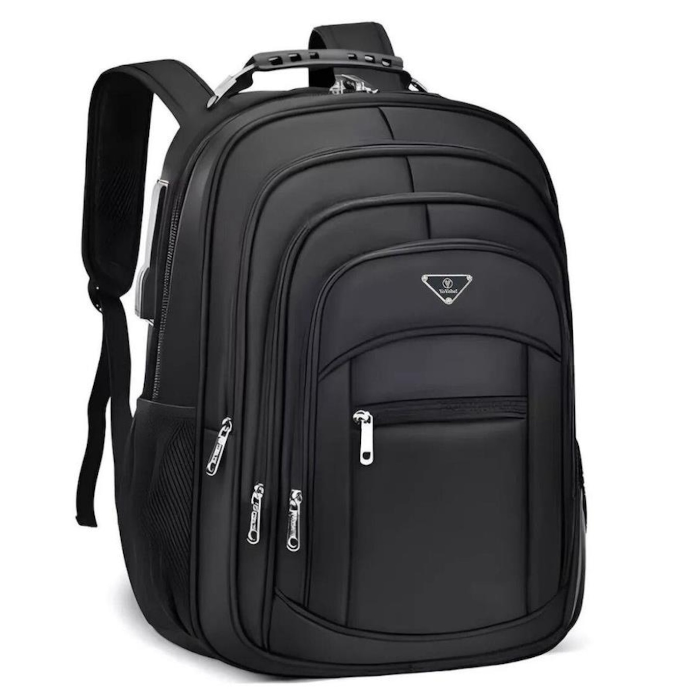 Mochila Executiva Notebook Impermeável Reforçada Senha Antifurto com Porta Usb - Foto 1