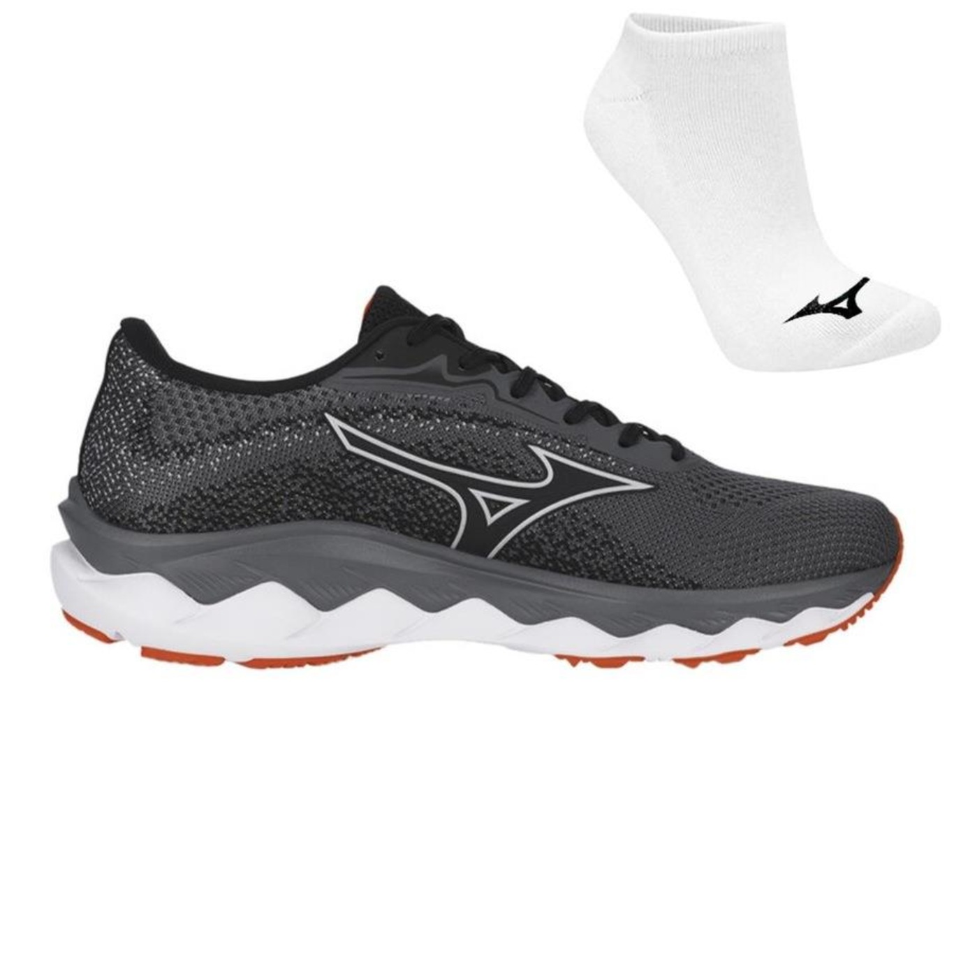 Kit Tenis Mizuno Way 4 - Masculino e Meia - Foto 1