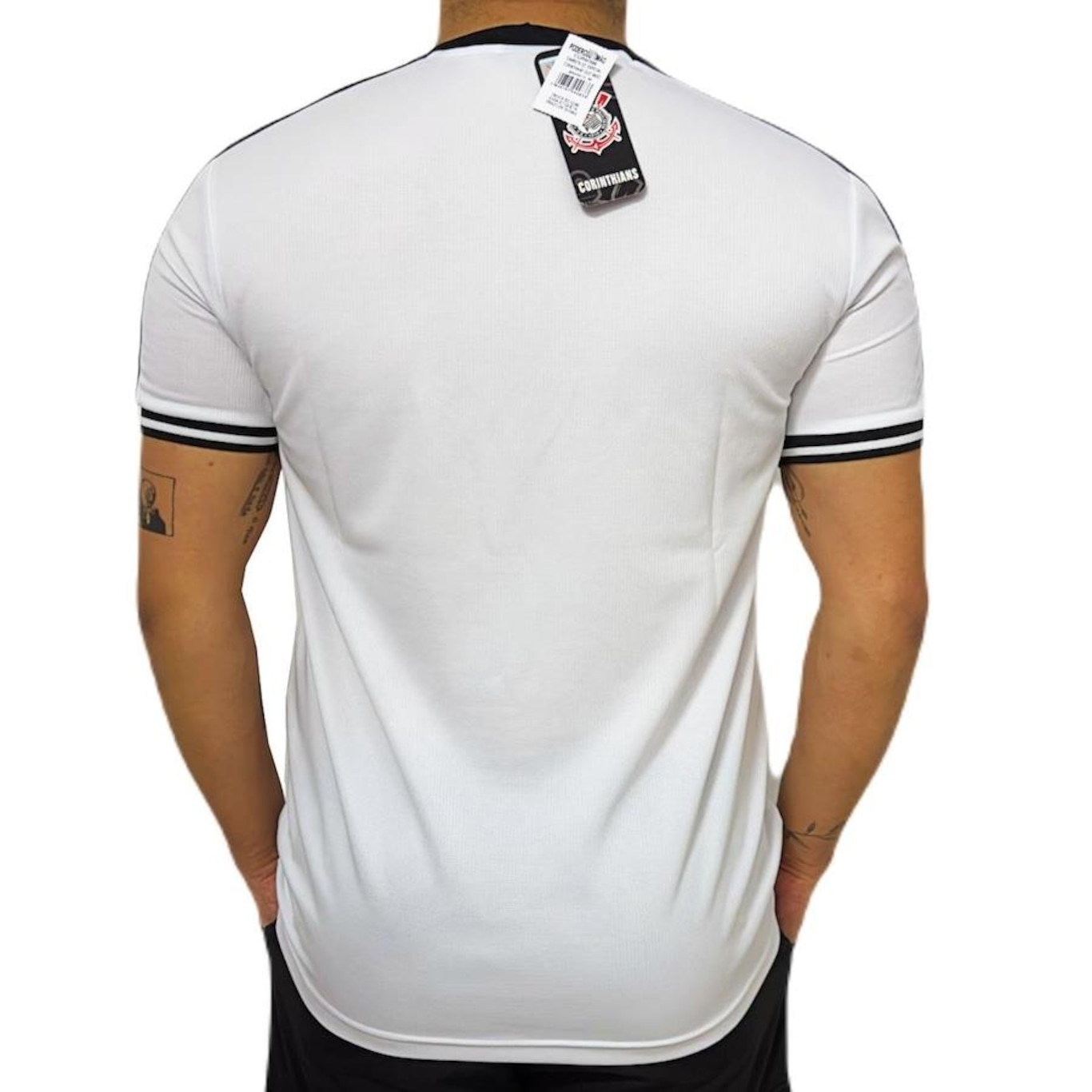 Camisa do Corinthians Lotus Duo Lines - Masculina - Foto 5