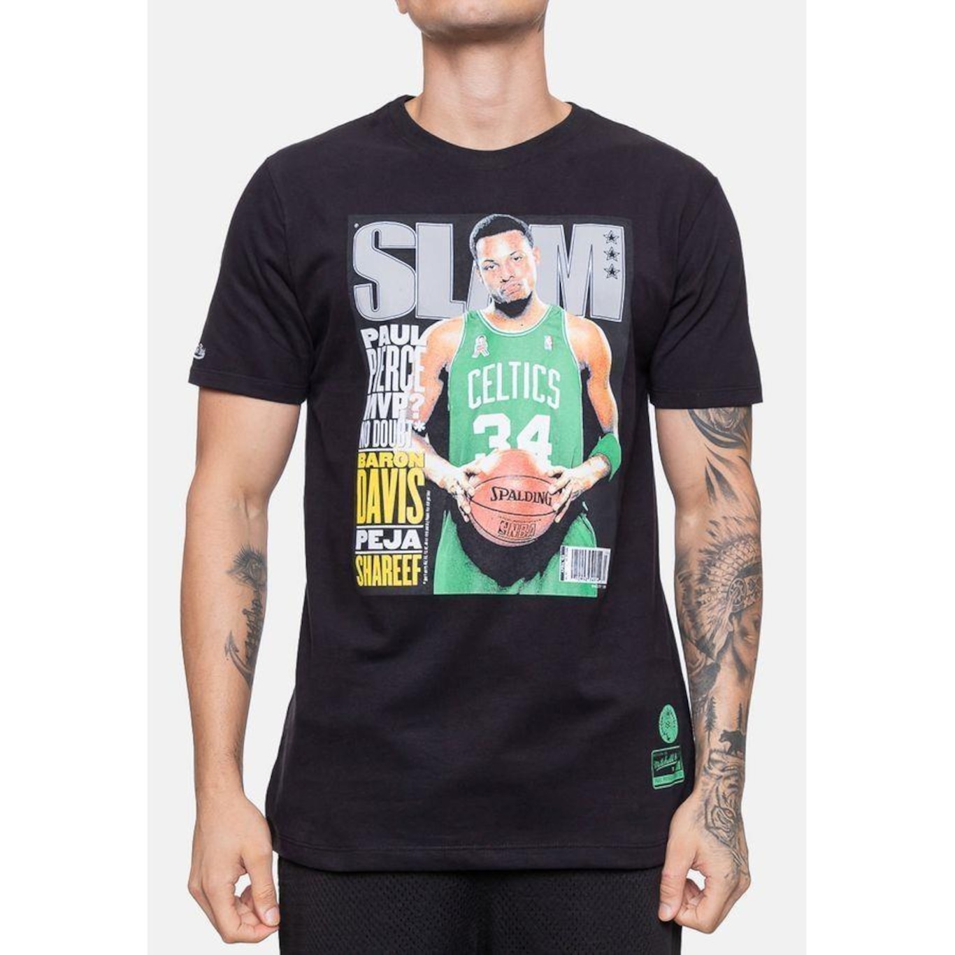 Camiseta Mitchell & Ness Slam Paul Pierce - Masculina - Foto 1