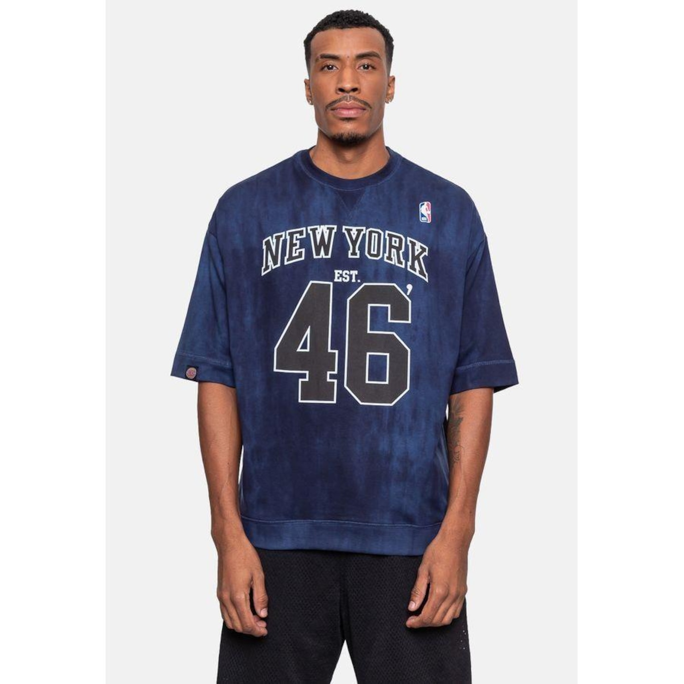 Camiseta Nba Moletinho - Masculina - Foto 2