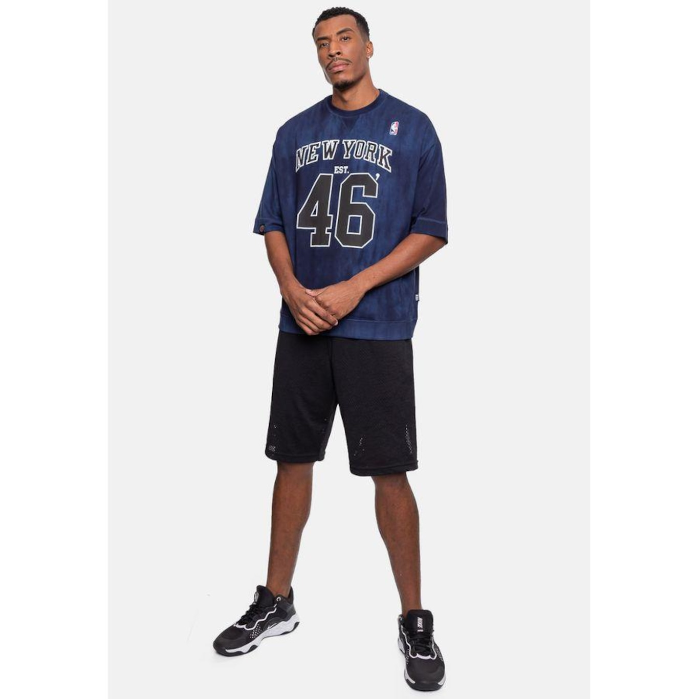 Camiseta Nba Moletinho - Masculina - Foto 5