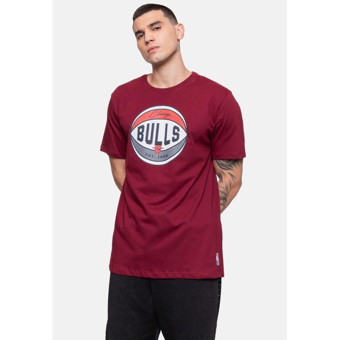 Camiseta Nba Basket Chicago Bulls - Masculina - Foto 3