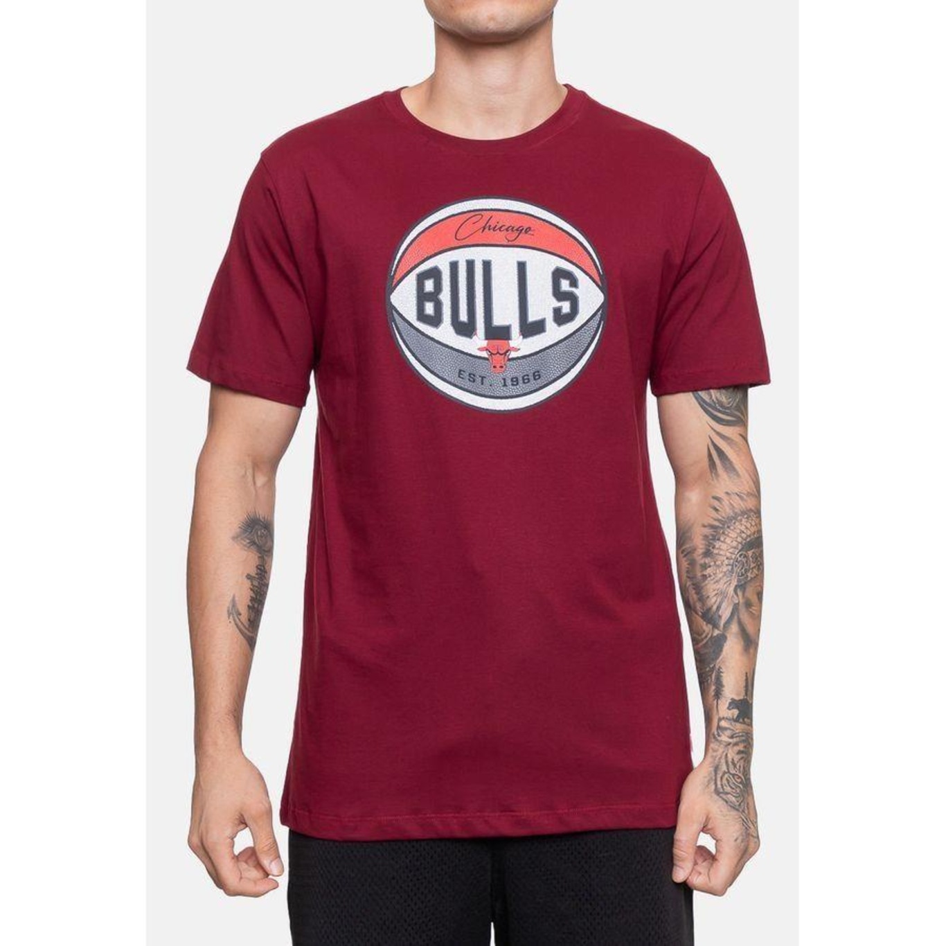 Camiseta Nba Basket Chicago Bulls - Masculina - Foto 4