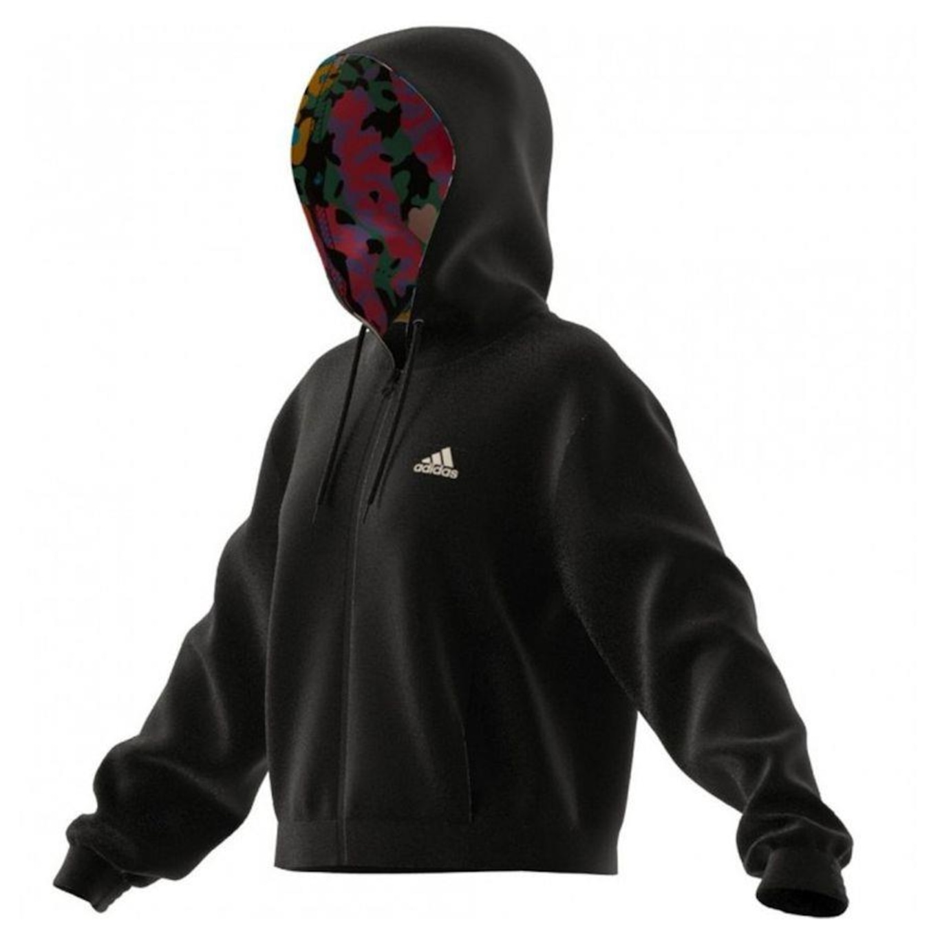 Blusão de Moletom com Capuz adidas Sportwear Graphic - Masculino - Foto 2