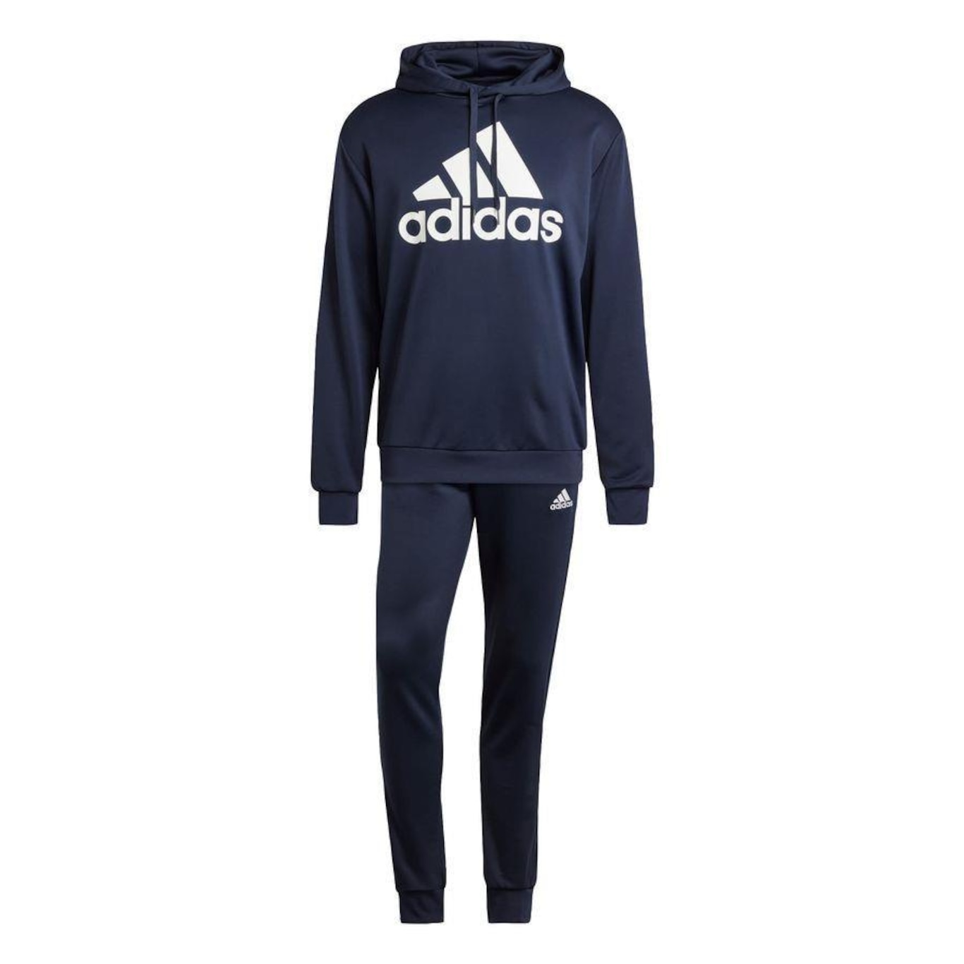 Agasalho Moletinho Capuz adidas Sportswear - Masculino - Foto 1