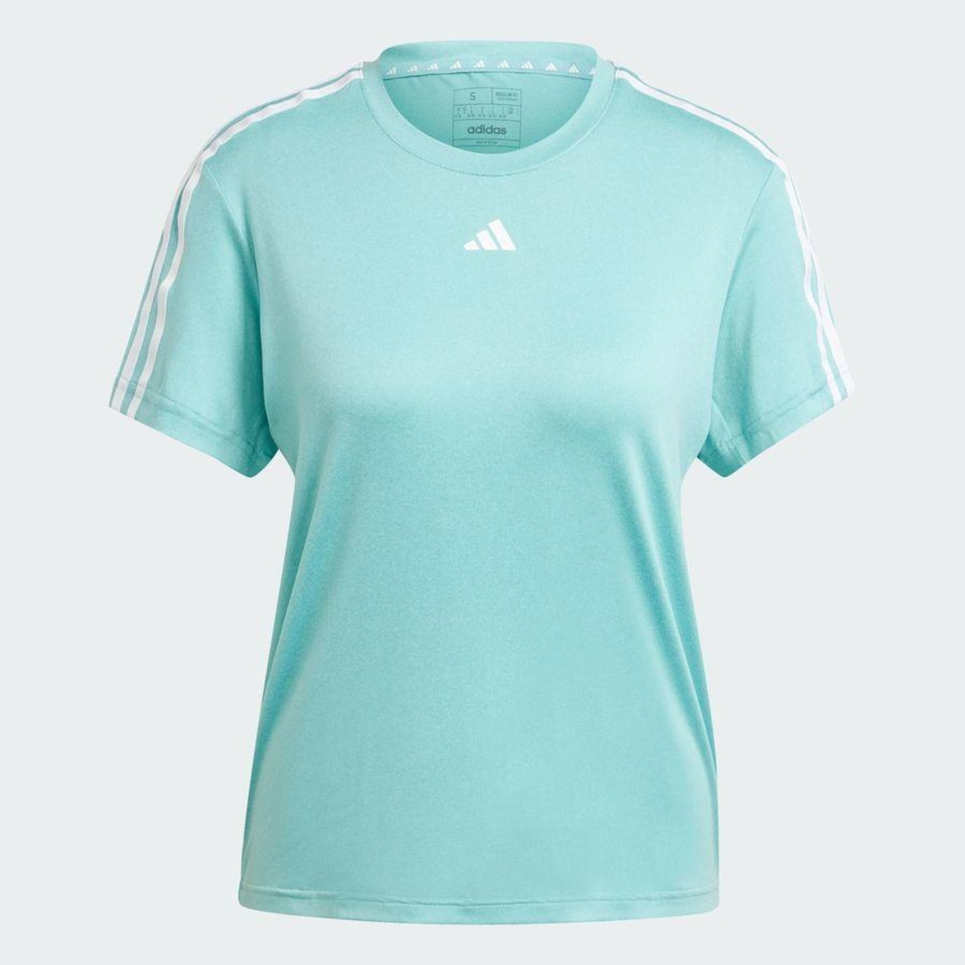 Camiseta adidas Aeroready Train Essentials 3-Stripes - Feminina - Foto 4