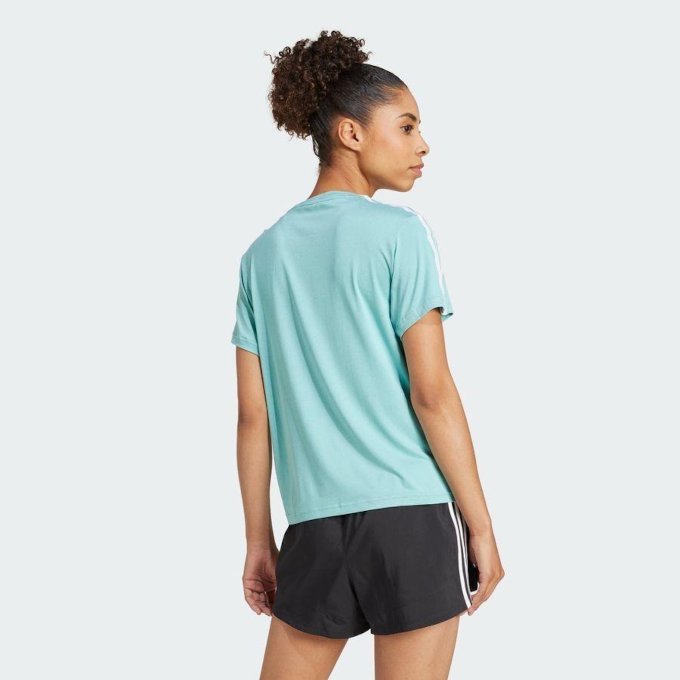 Camiseta adidas Aeroready Train Essentials 3-Stripes - Feminina - Foto 5