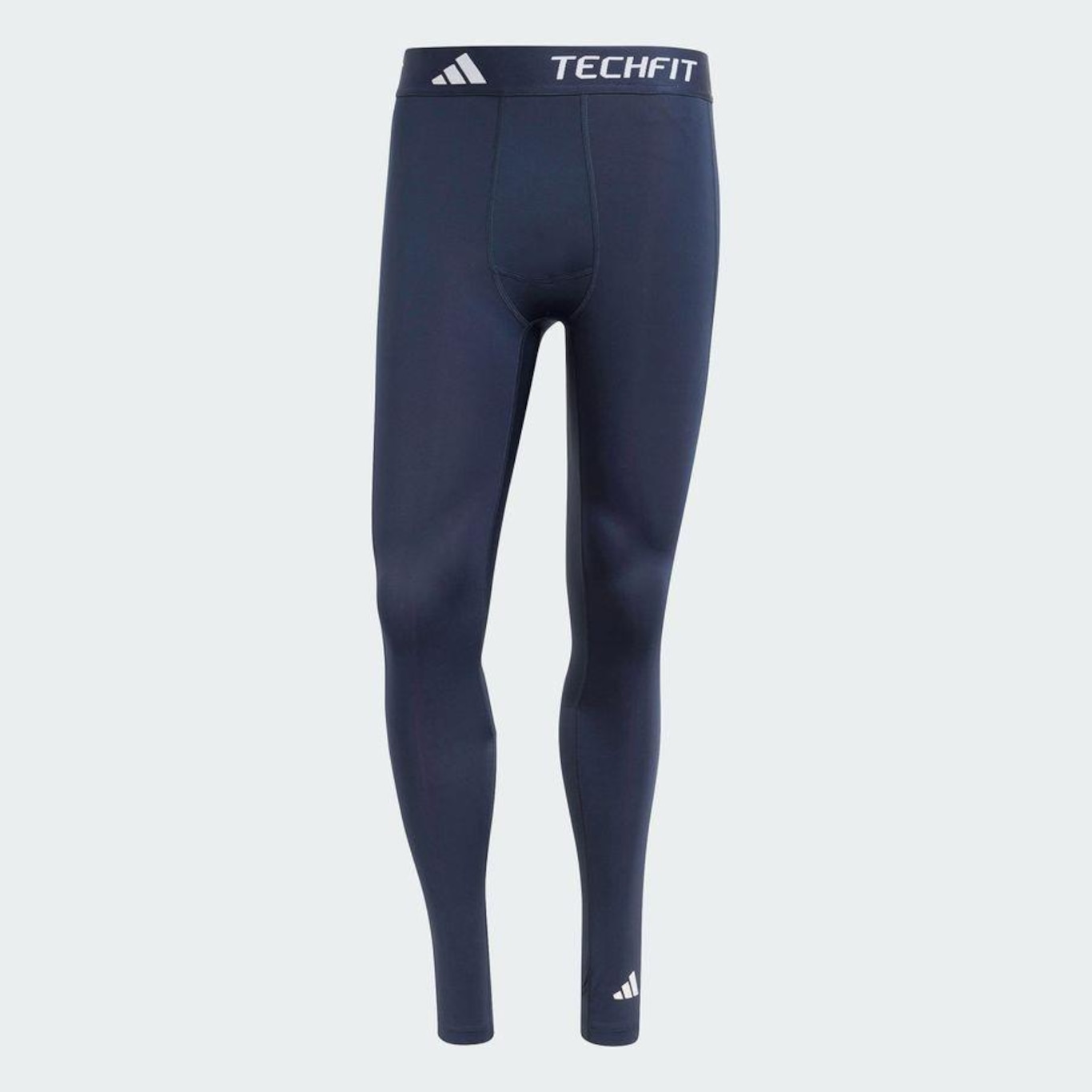 Calça Legging para Treino adidas Techfit Compression Long Três Listras - Masculina - Foto 4