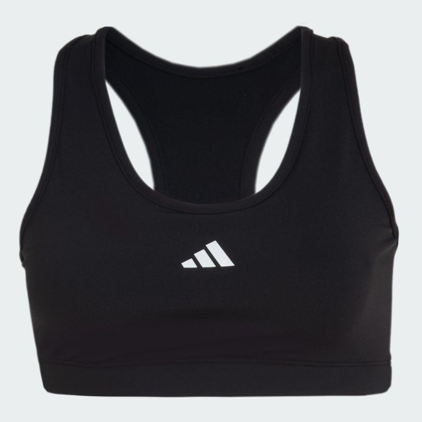 Top Treino adidas Básico Suporte Médio - Feminino - Foto 2