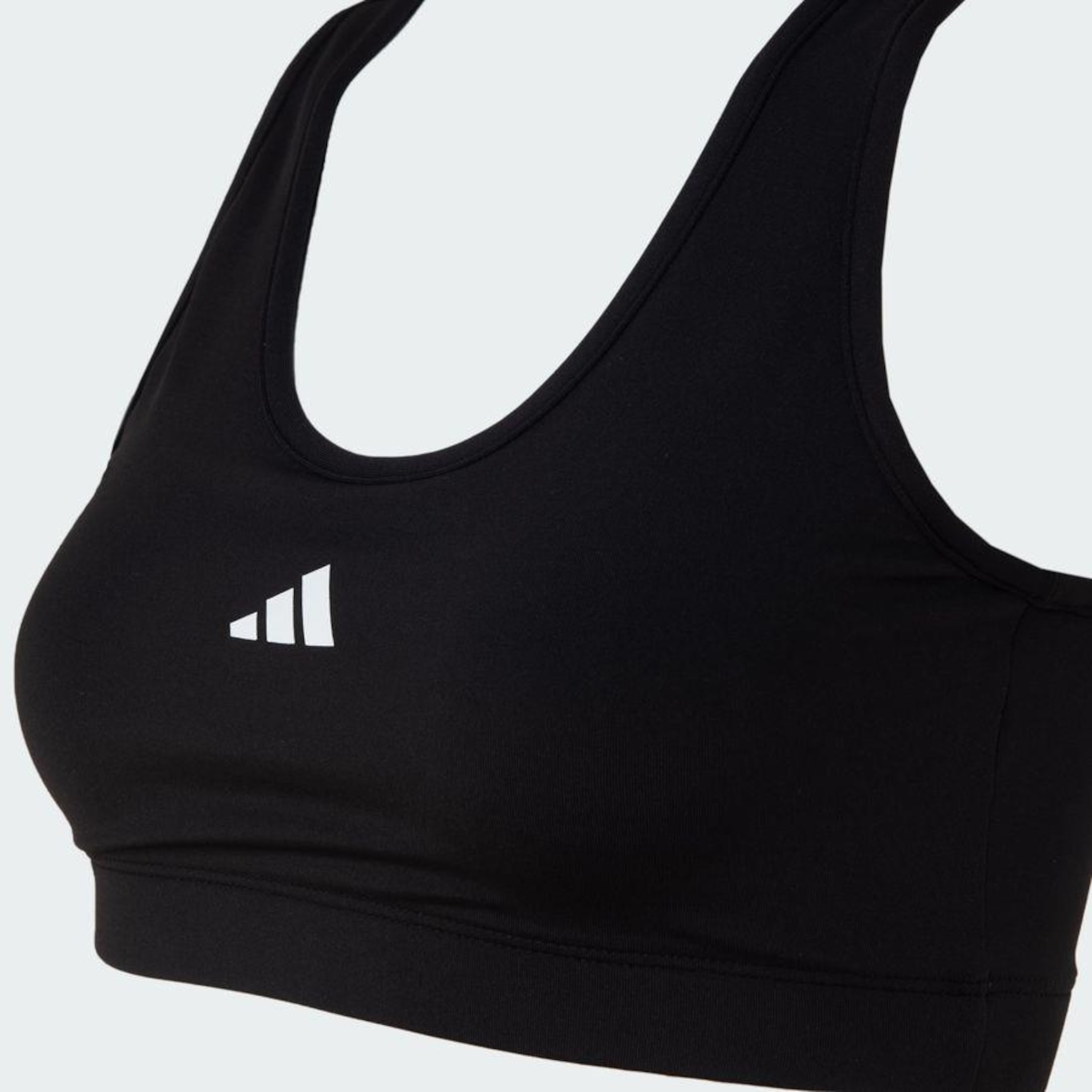 Top Treino adidas Básico Suporte Médio - Feminino - Foto 5