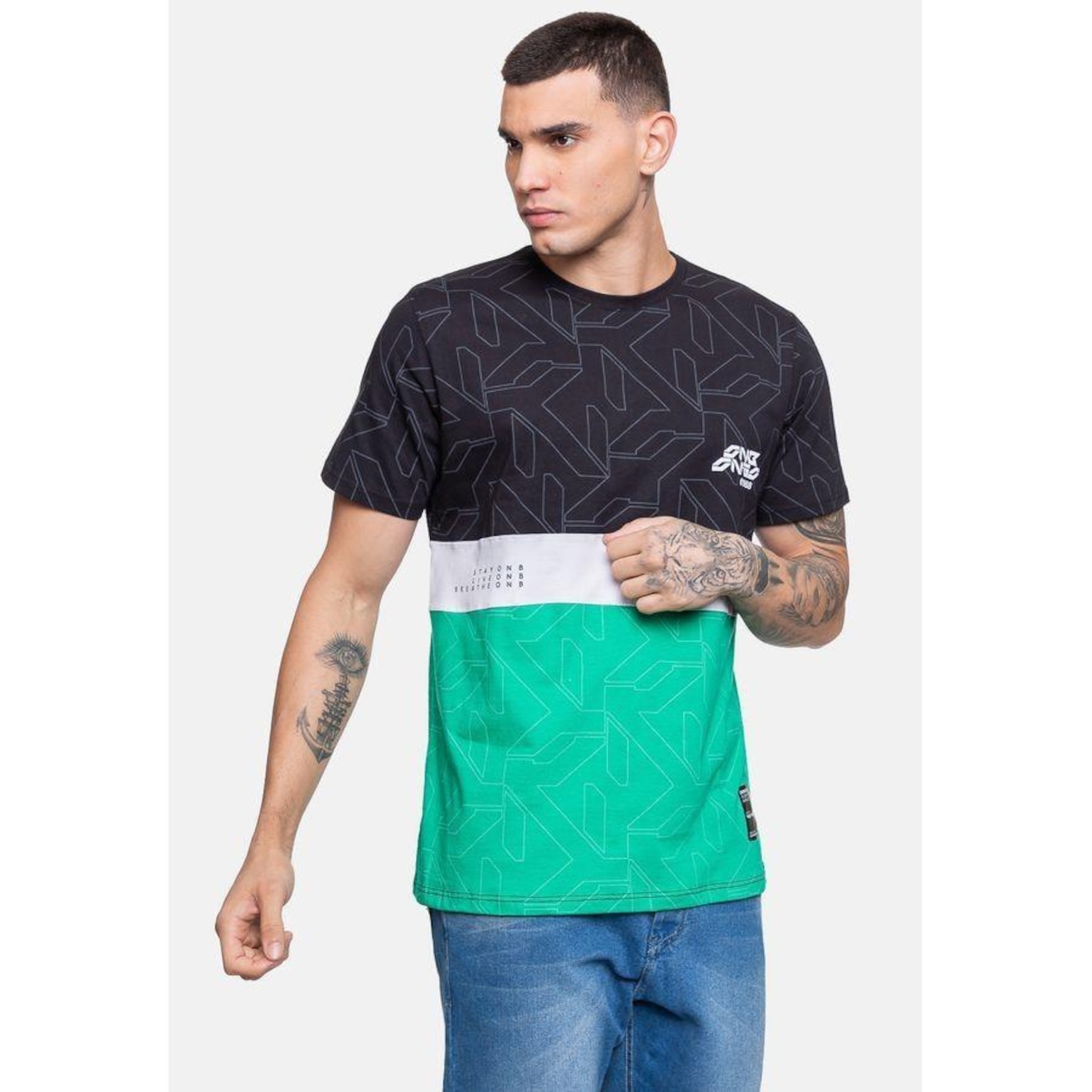 Camiseta Onbongo Stay - Masculina - Foto 3