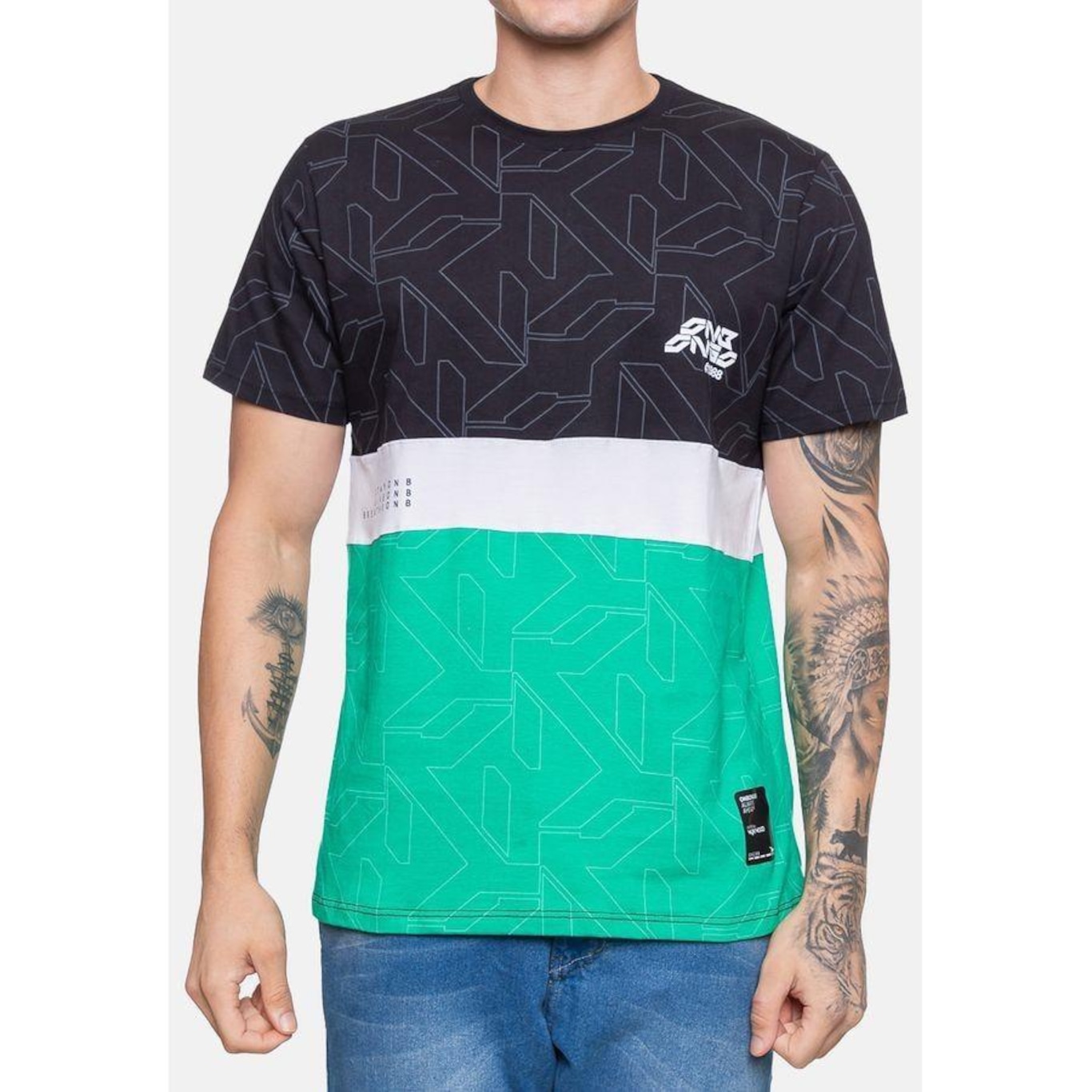 Camiseta Onbongo Stay - Masculina - Foto 4