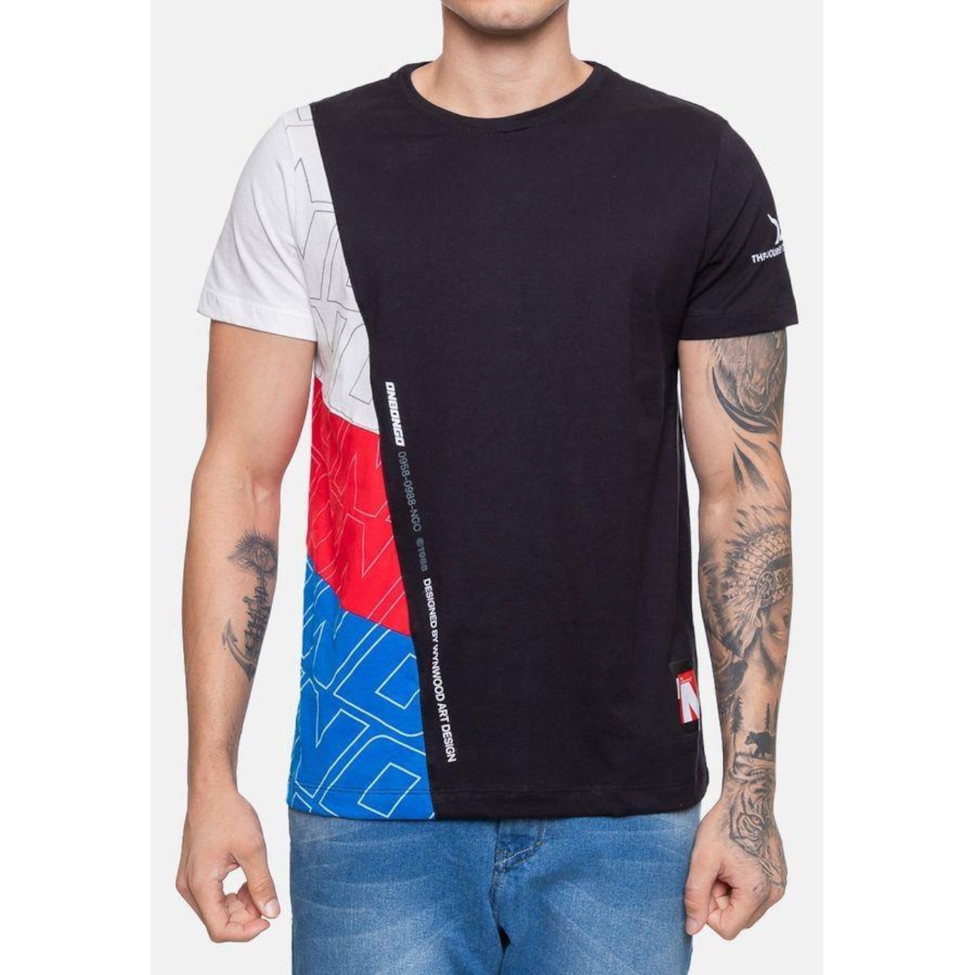 Camiseta Onbongo Dália - Masculina - Foto 4