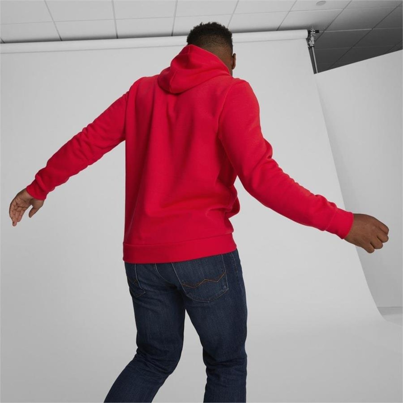 Moletom Puma com Capuz Ess Small Logo Hoodie Masculino - Foto 4