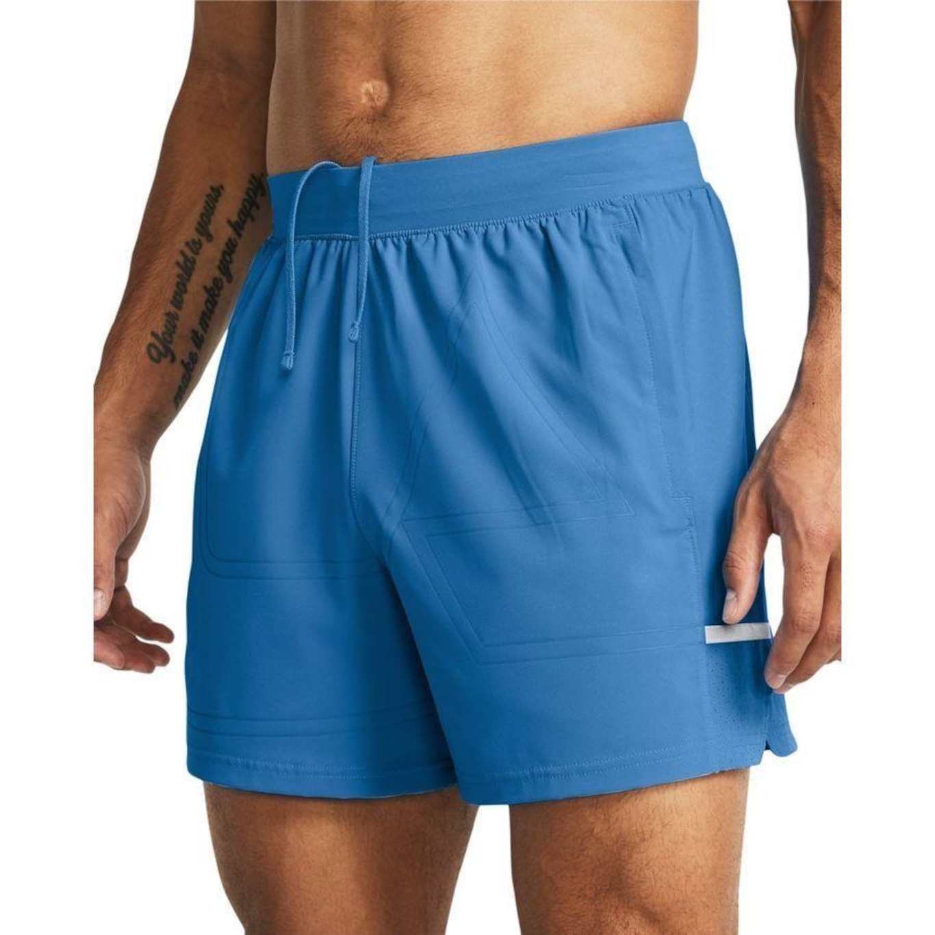 Shorts Under Armour Treino Baseline Pro 5 - Masculino - Foto 3