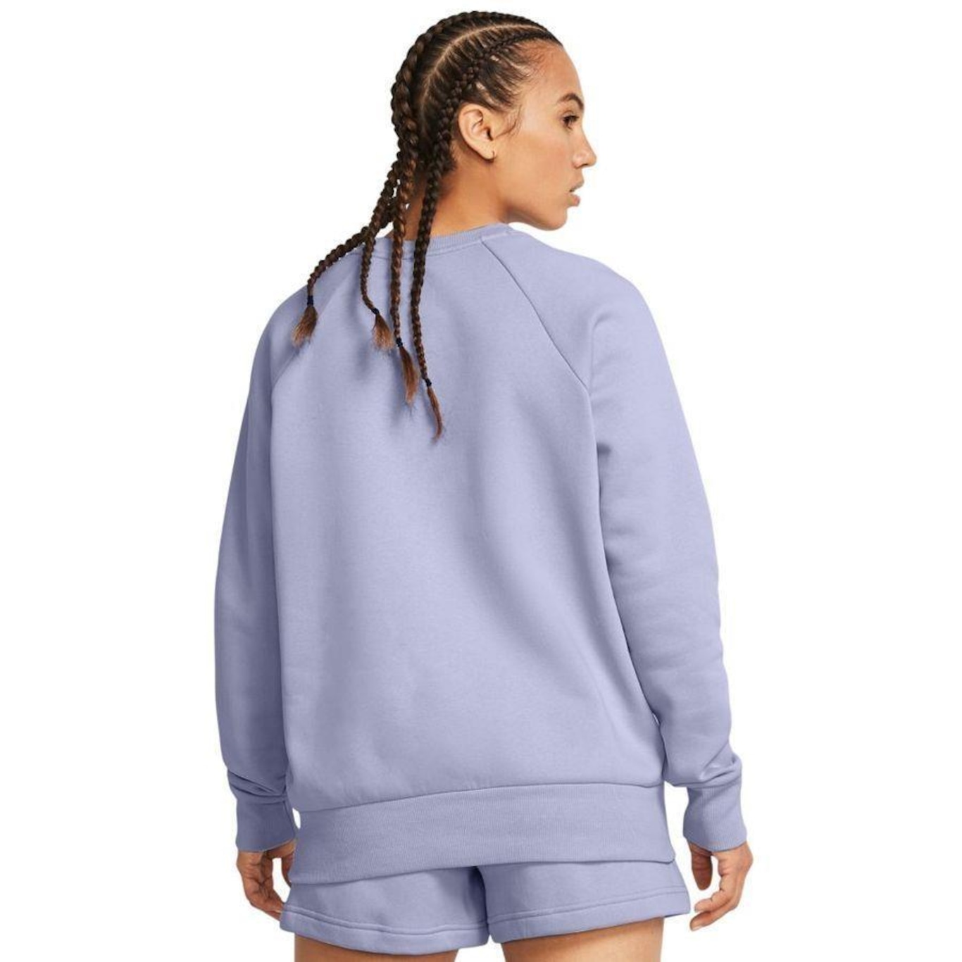 Blusão de Moletom Under Armour Rival Fleece Crew - Feminino - Foto 2