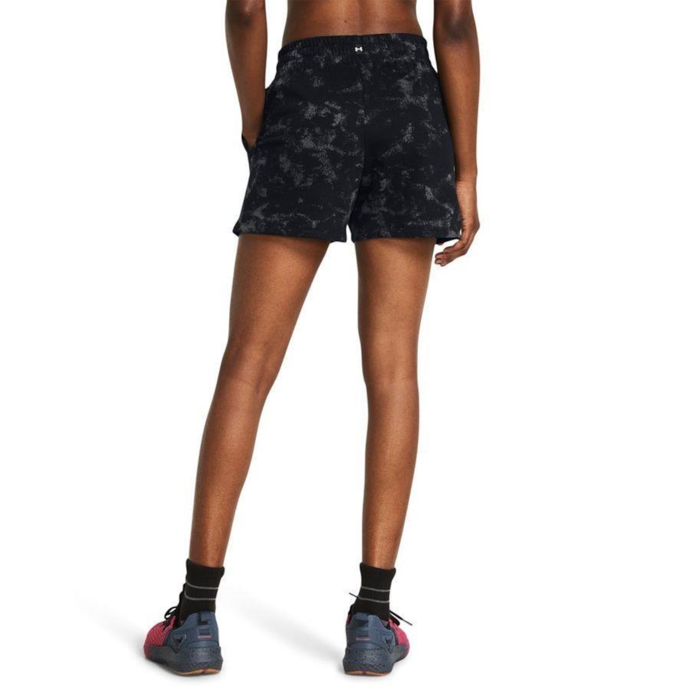 Shorts Under Armour Project Rock Underground Terry - Feminino - Foto 2