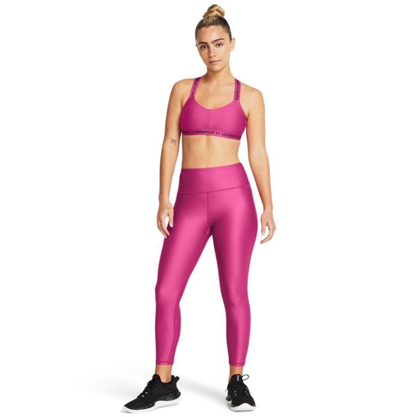 Calça Legging Under Armour 7/8 Vanish Heatgear - Feminina - Foto 4