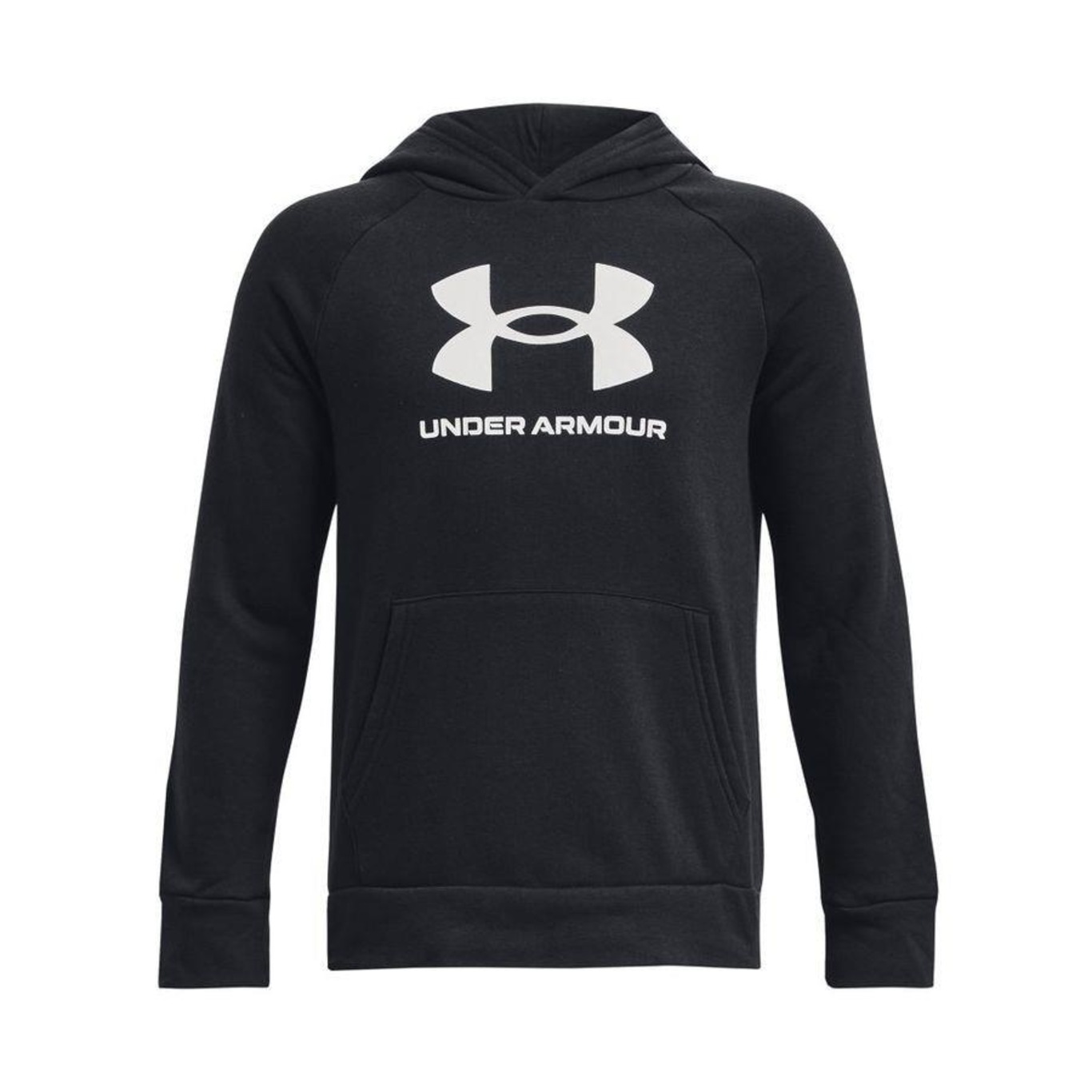 Blusão de Moletom Under Armour Rival Fleece Big Logo - Infantil - Foto 1