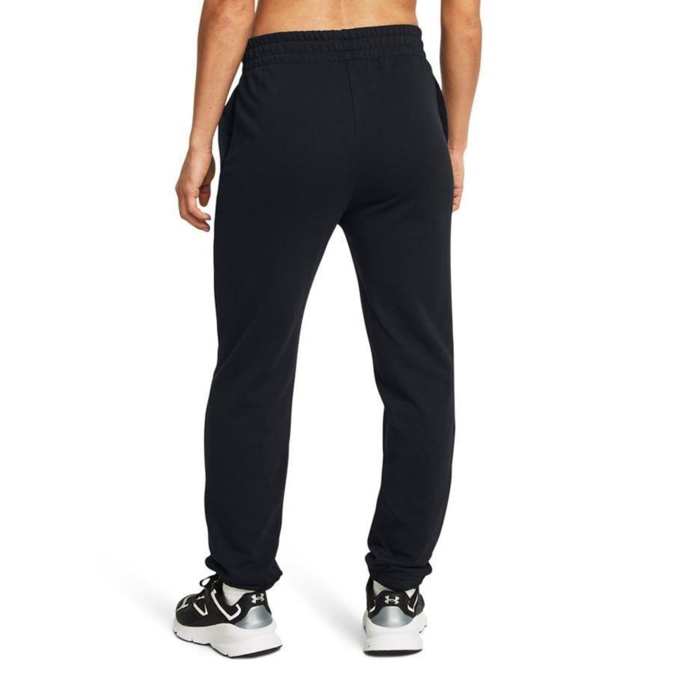 Calça Under Armour Rival Terry Jogger - Feminina - Foto 2