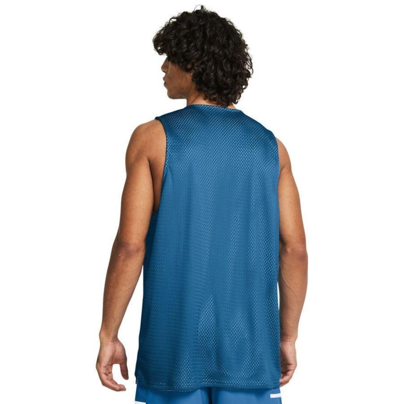 Regata de Basquete Under Armour Baseline Reversible - Masculina - Foto 2