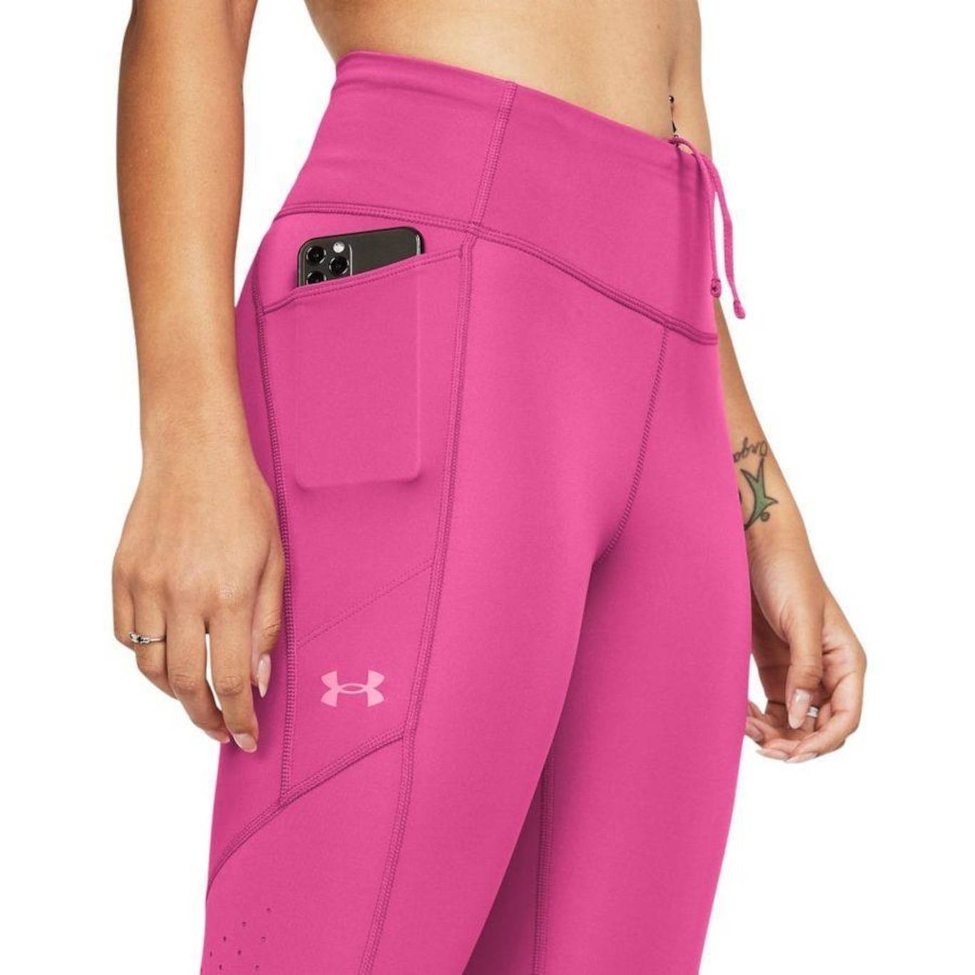 Calça Legging Under Armour Fly Fast 3.0 - Feminina - Foto 3