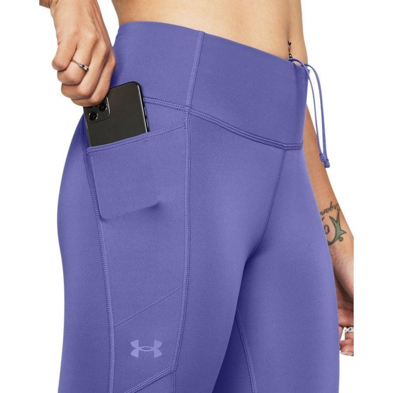 Calça Legging Under Armour Fly Fast 3.0 - Feminina - Foto 3