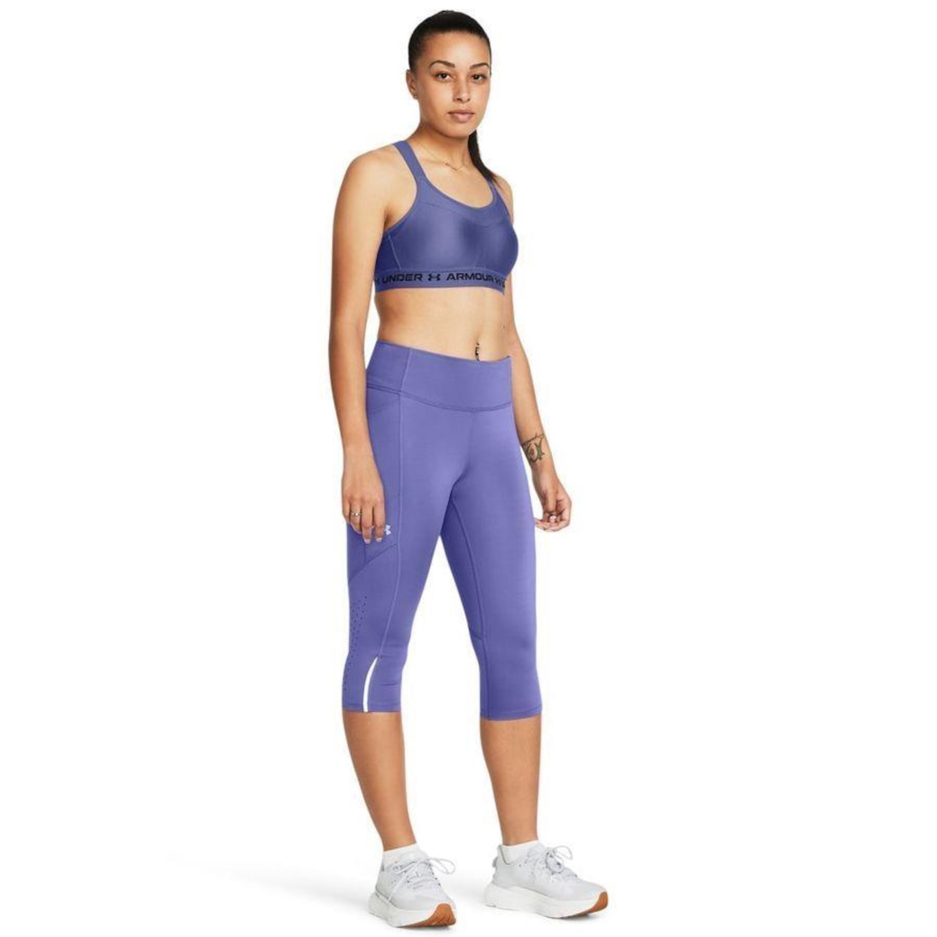 Calça Legging Under Armour Fly Fast 3.0 - Feminina - Foto 4