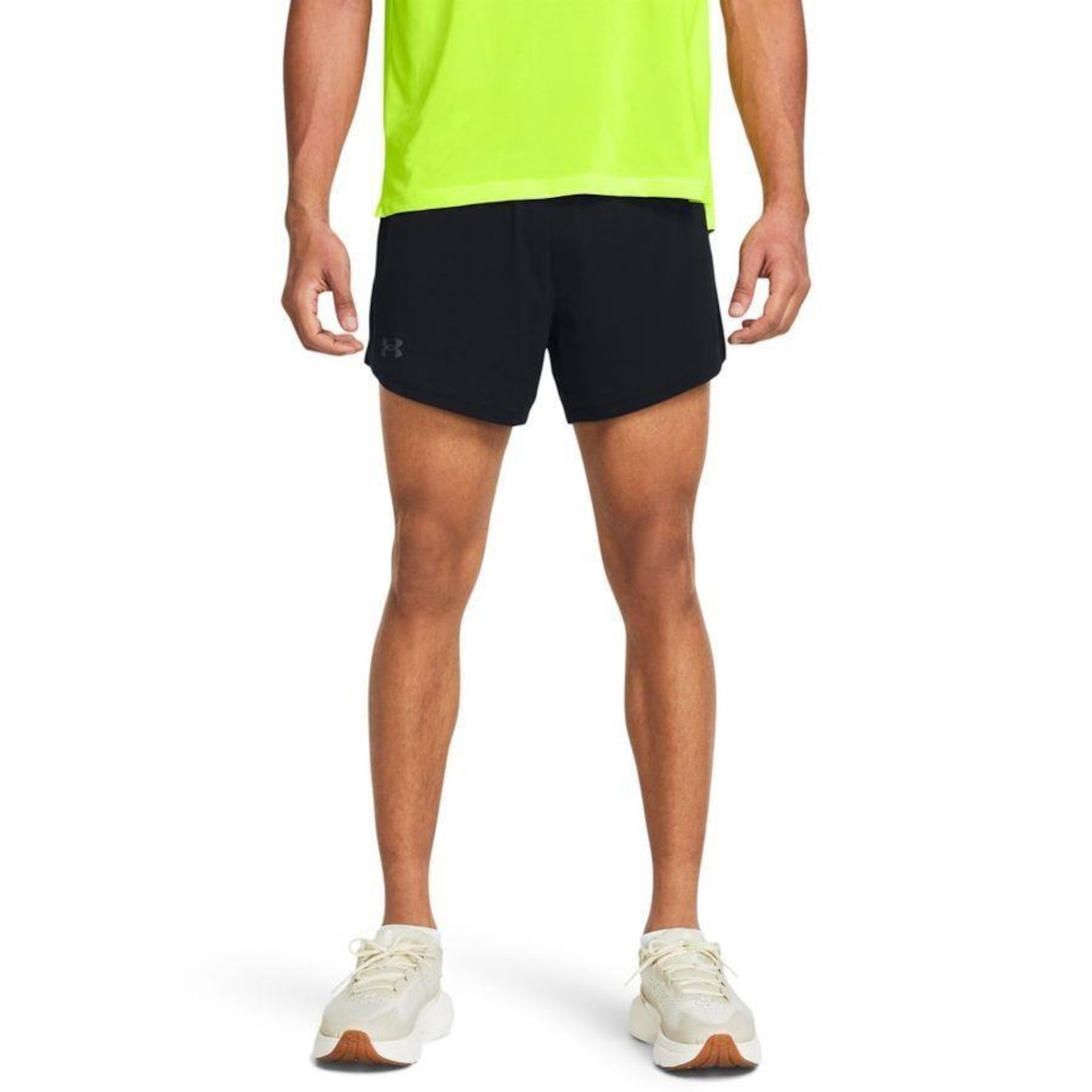 Shorts 2 em 1 Corrida Under Armour Launch Elite 5 - Masculino - Foto 1