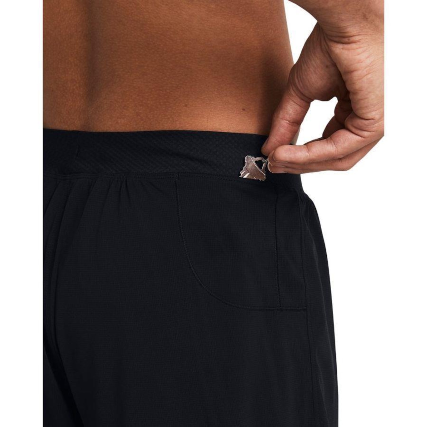 Shorts 2 em 1 Corrida Under Armour Launch Elite 5 - Masculino - Foto 4