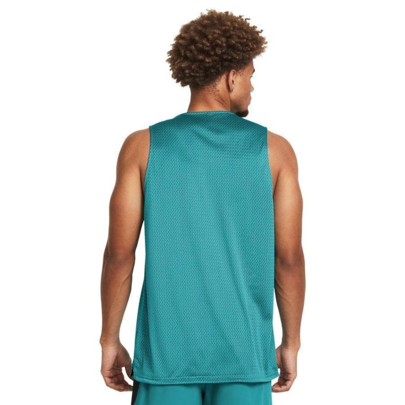 Regata de Basquete Under Armour Baseline Reversible - Masculina - Foto 2