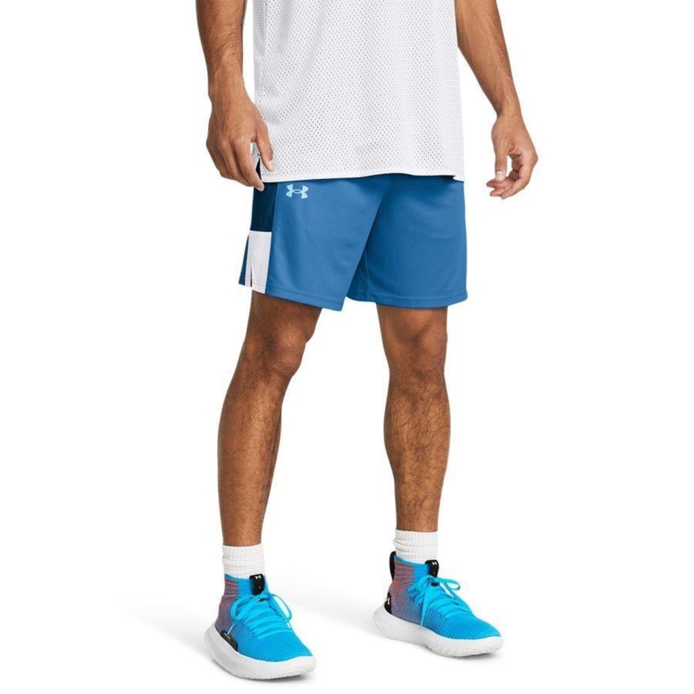 Shorts Under Armour Treino Baseline - Masculino - Foto 1