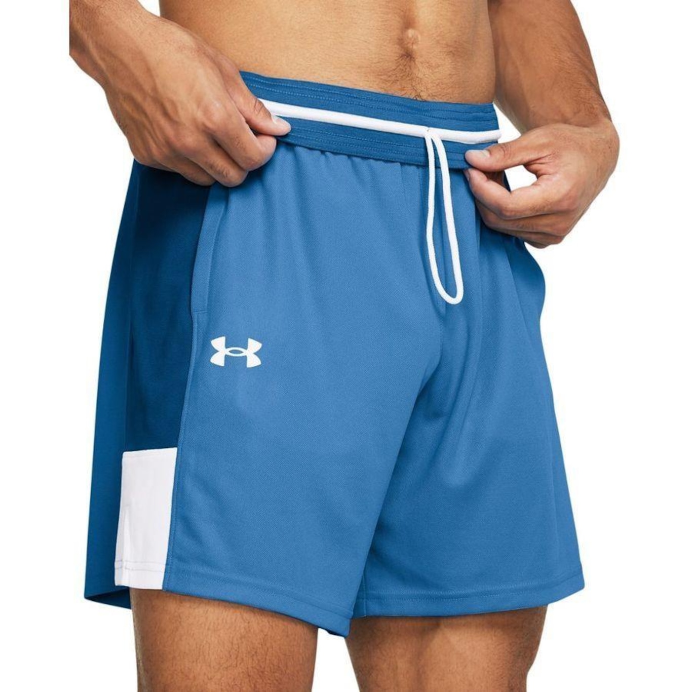 Shorts Under Armour Treino Baseline - Masculino - Foto 3