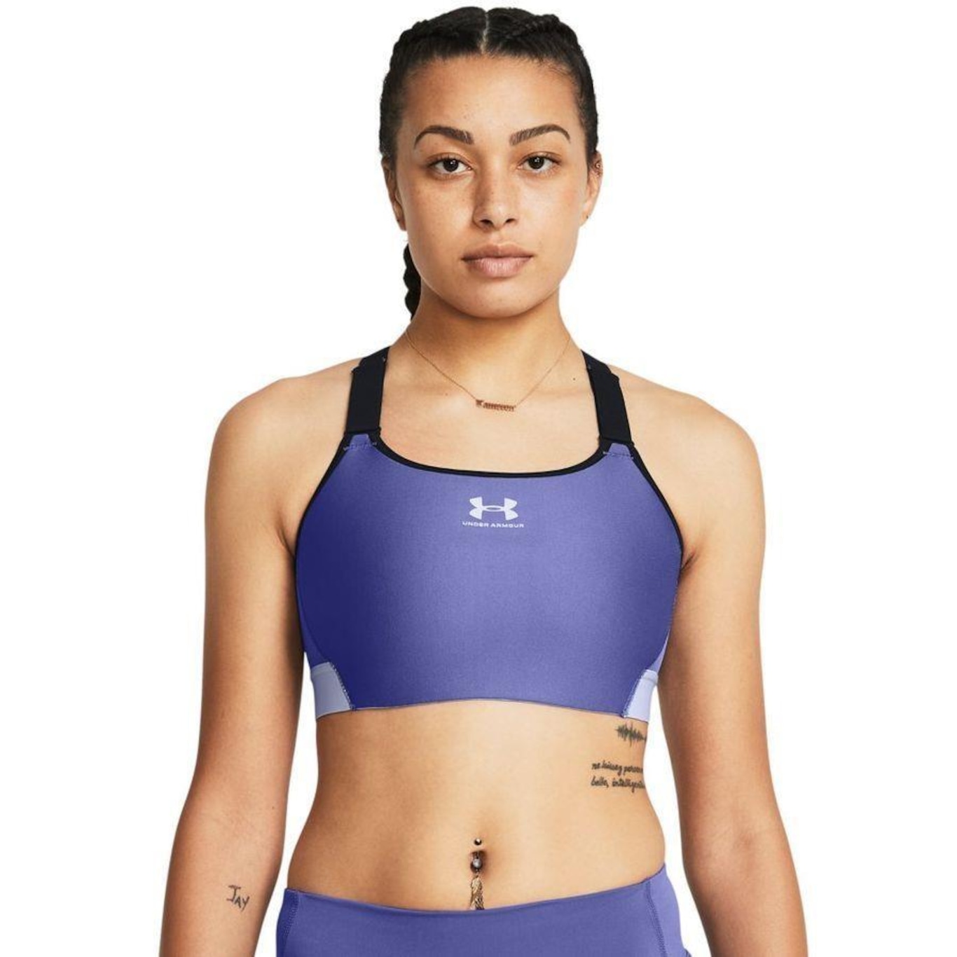 Top Under Armour Heatgeat High - Feminino - Foto 1