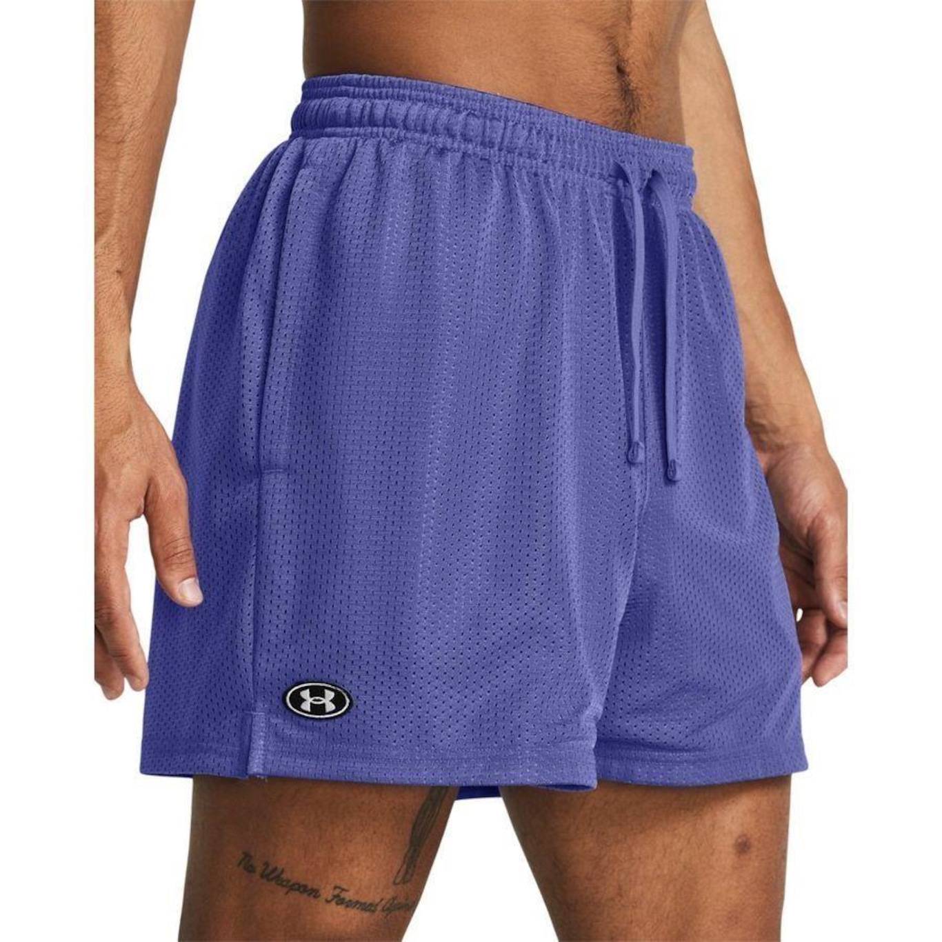 Shorts Under Armour Treino Essential Mesh - Masculino - Foto 3