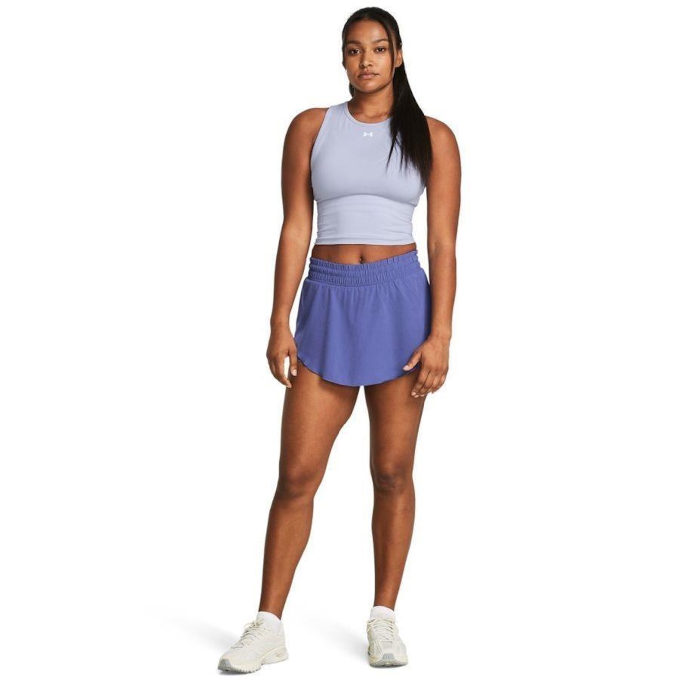 Shorts Saia Under Armour Treino Flex Woven Skort - Feminino - Foto 4