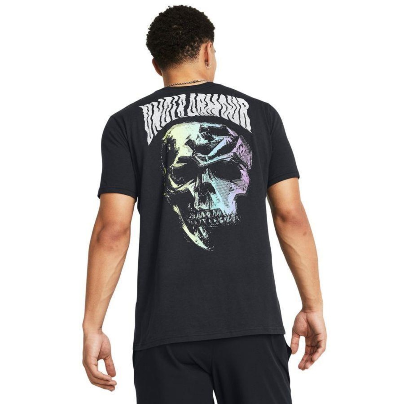 Camiseta Under Armour Dusk To Dawn Skull - Masculina - Foto 2