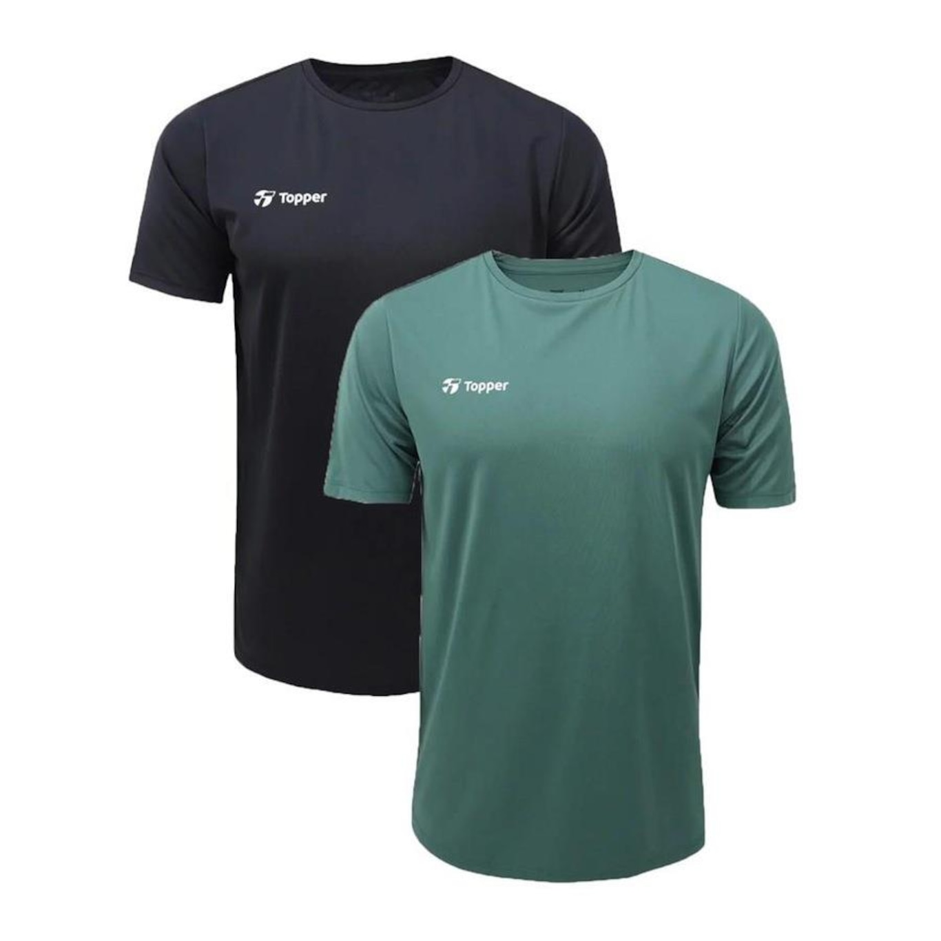 Kit Camiseta Topper Sky Feeling - 2 Unidades - Masculina - Foto 1