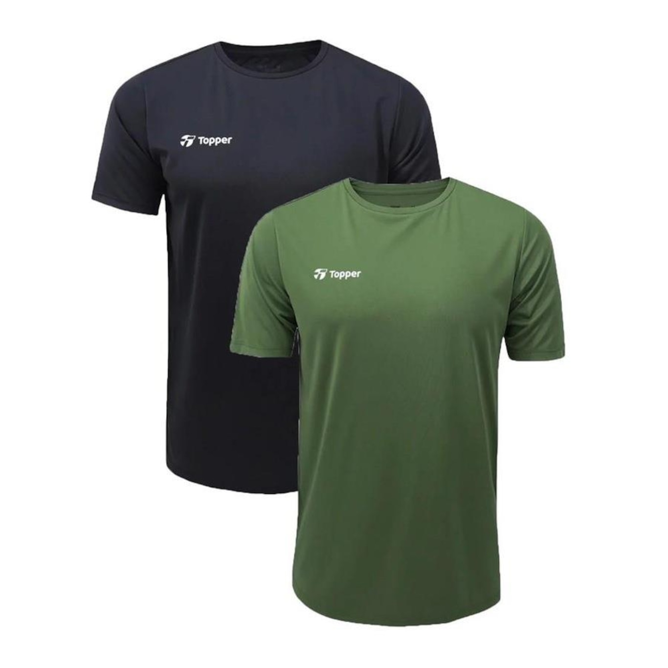 Kit Camiseta Topper Sky Feeling - 2 Unidades - Masculina - Foto 1