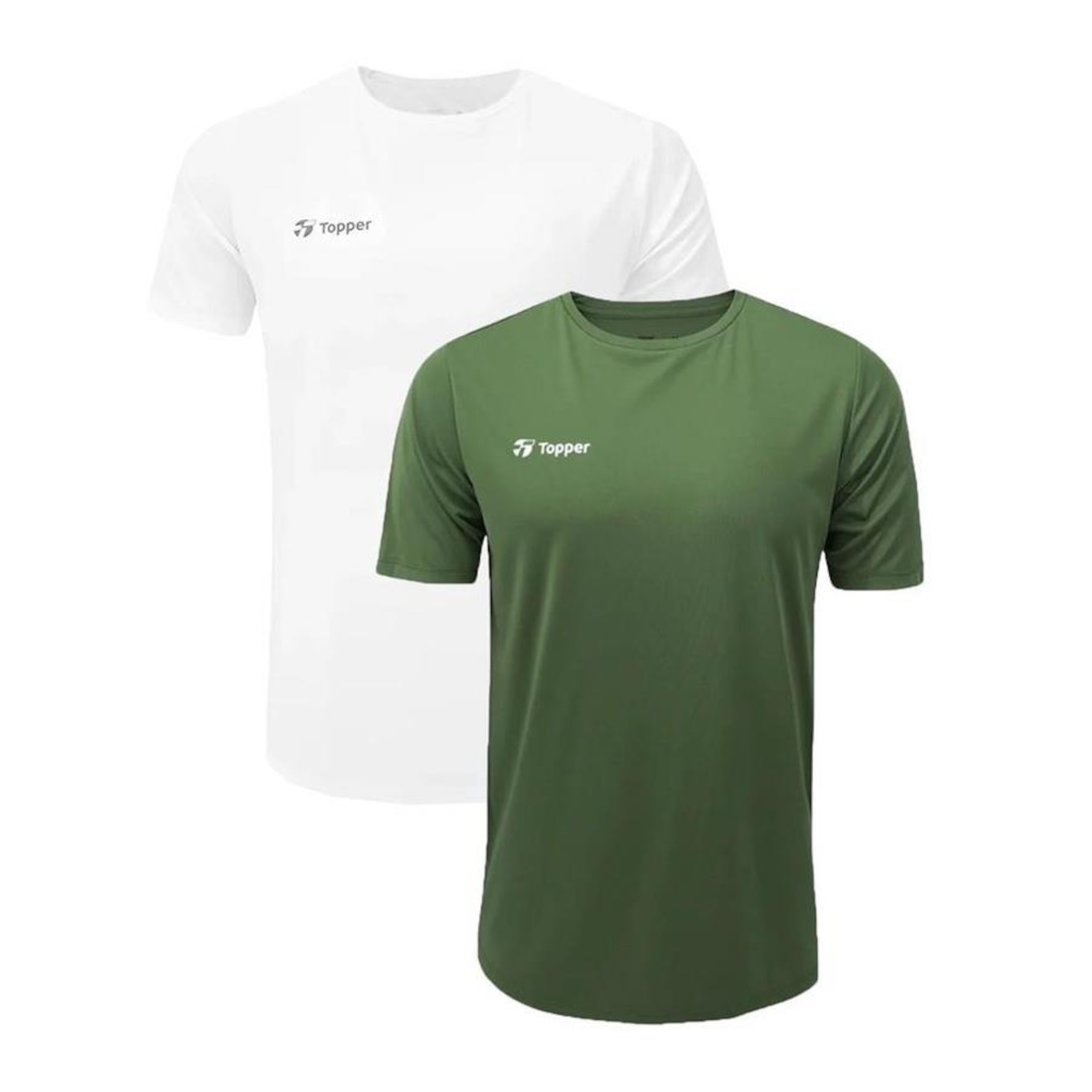 Kit Camiseta Topper Sky Feeling - 2 Unidades - Masculina - Foto 1