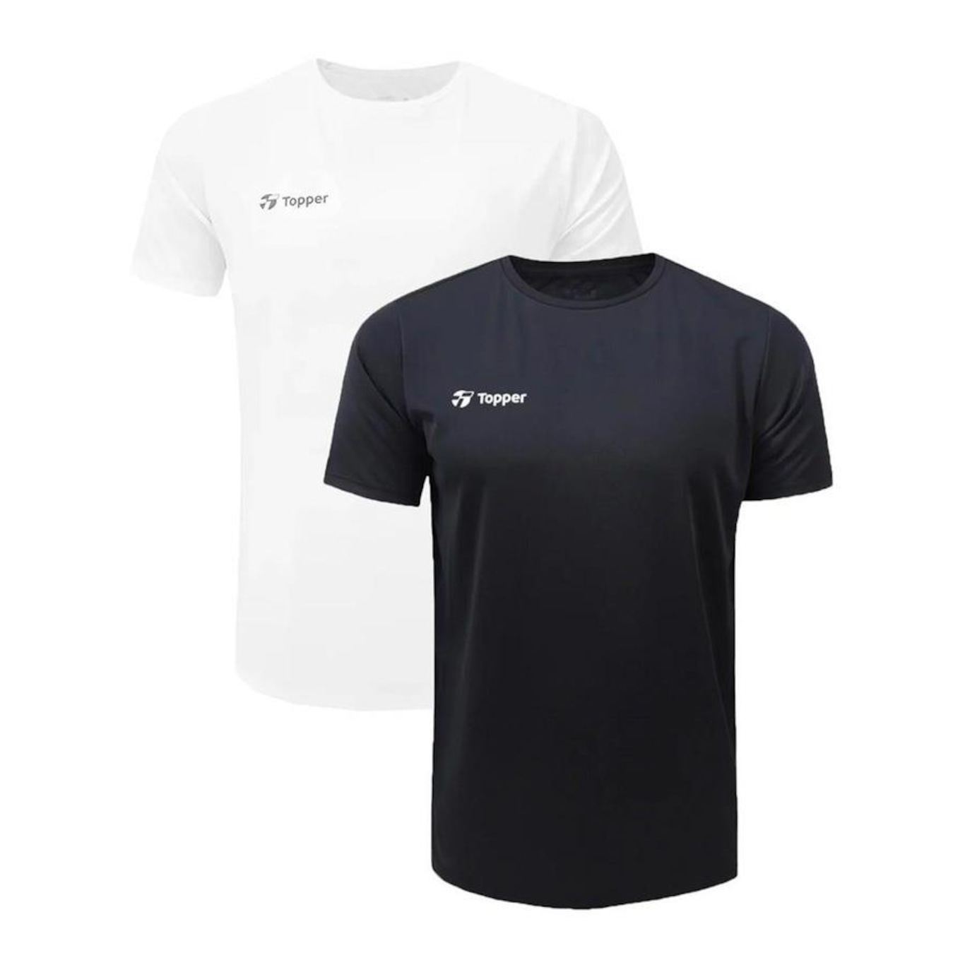 Kit Camiseta Topper Feeling - 2 Unidades - Masculina - Foto 1