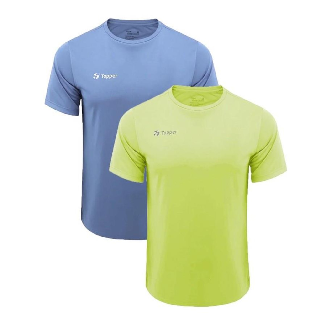 Kit Camiseta Topper Fit - 2 Unidades - Masculina - Foto 1