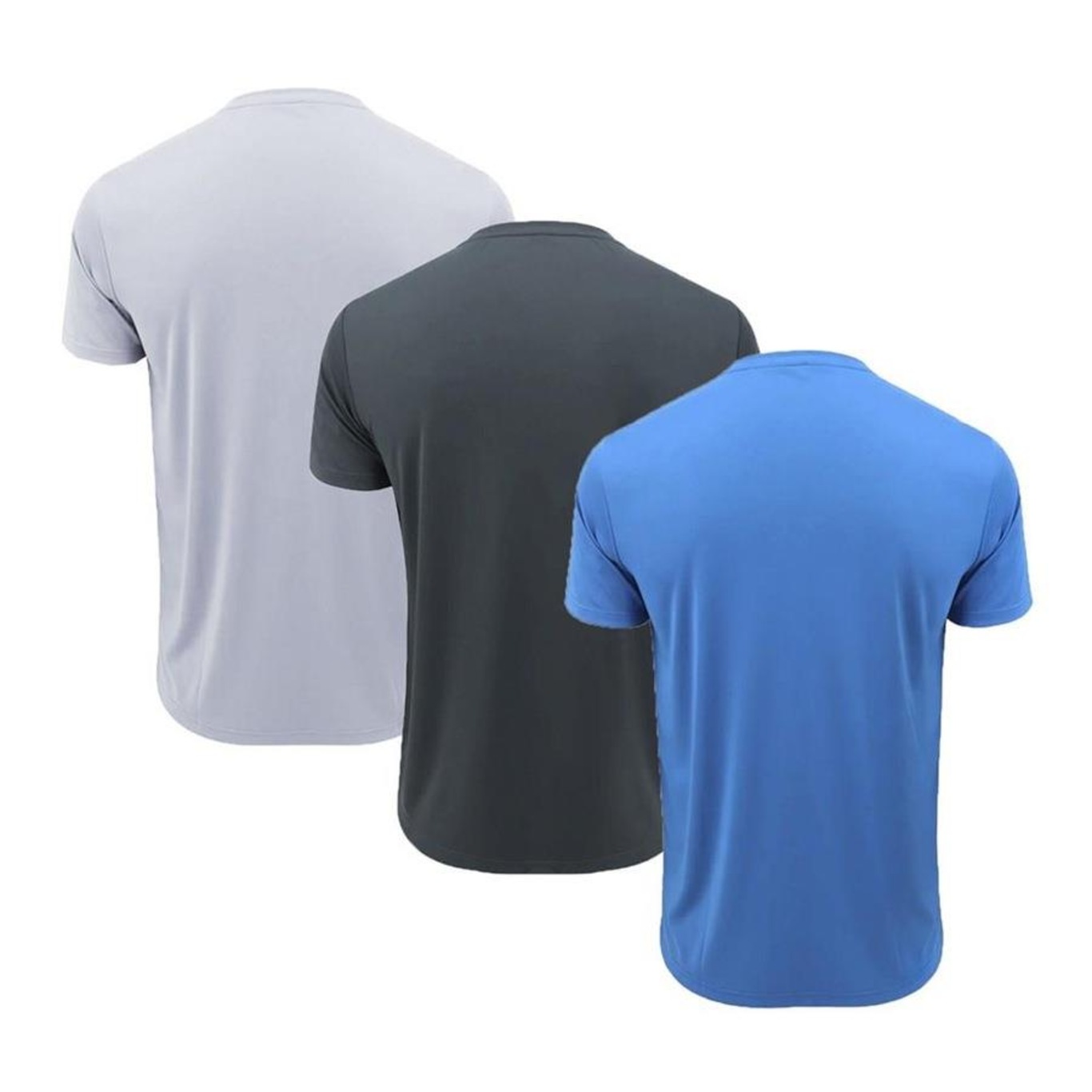 Kit Camiseta Topper Faster - 3 Unidades - Masculina - Foto 2