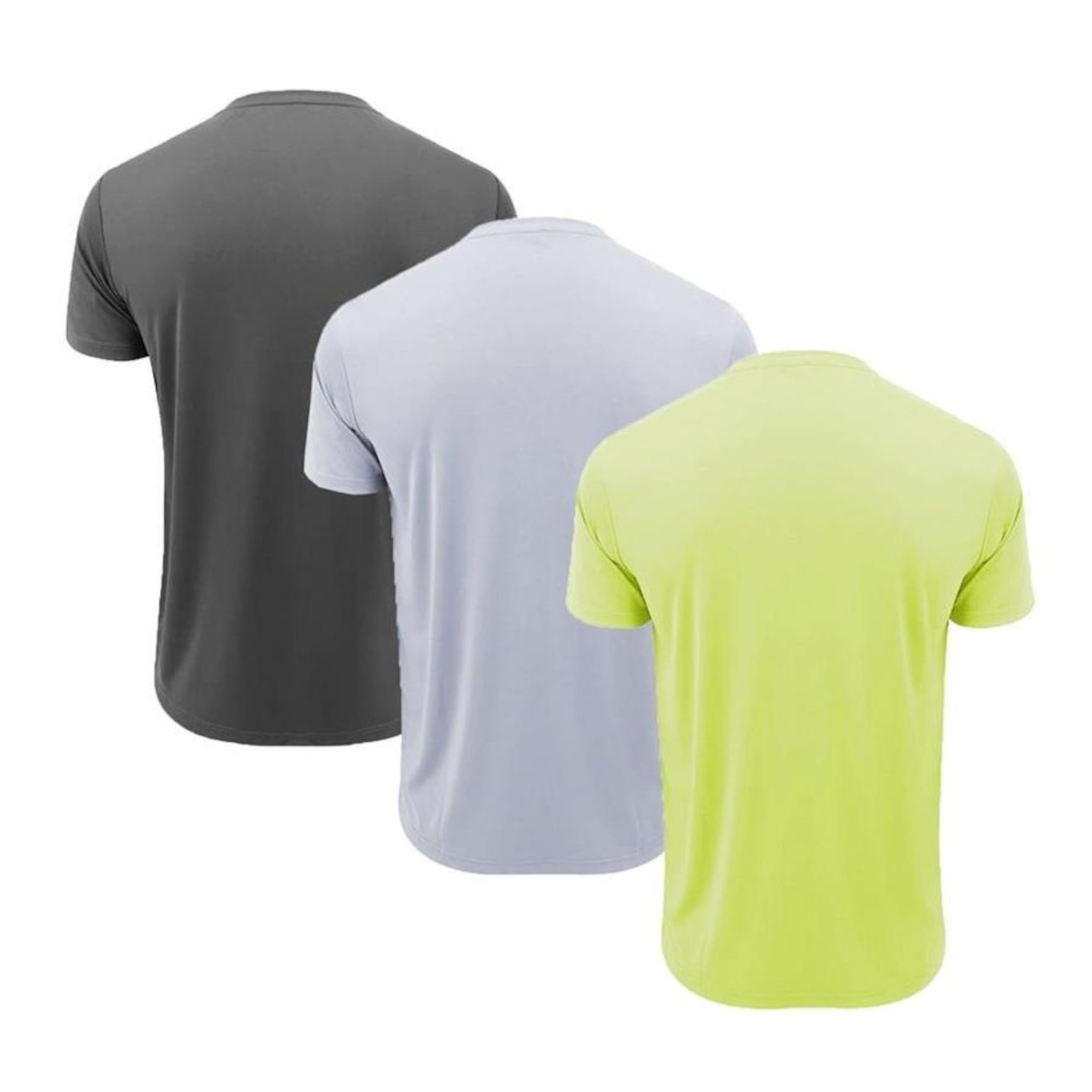 Kit Camiseta Topper Faster - 3 Unidades - Masculina - Foto 2