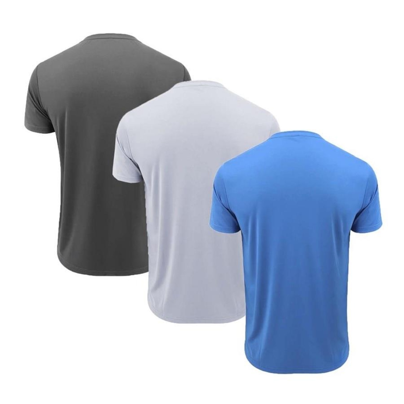 Kit Camiseta Topper Faster - 3 Unidades - Masculina - Foto 2