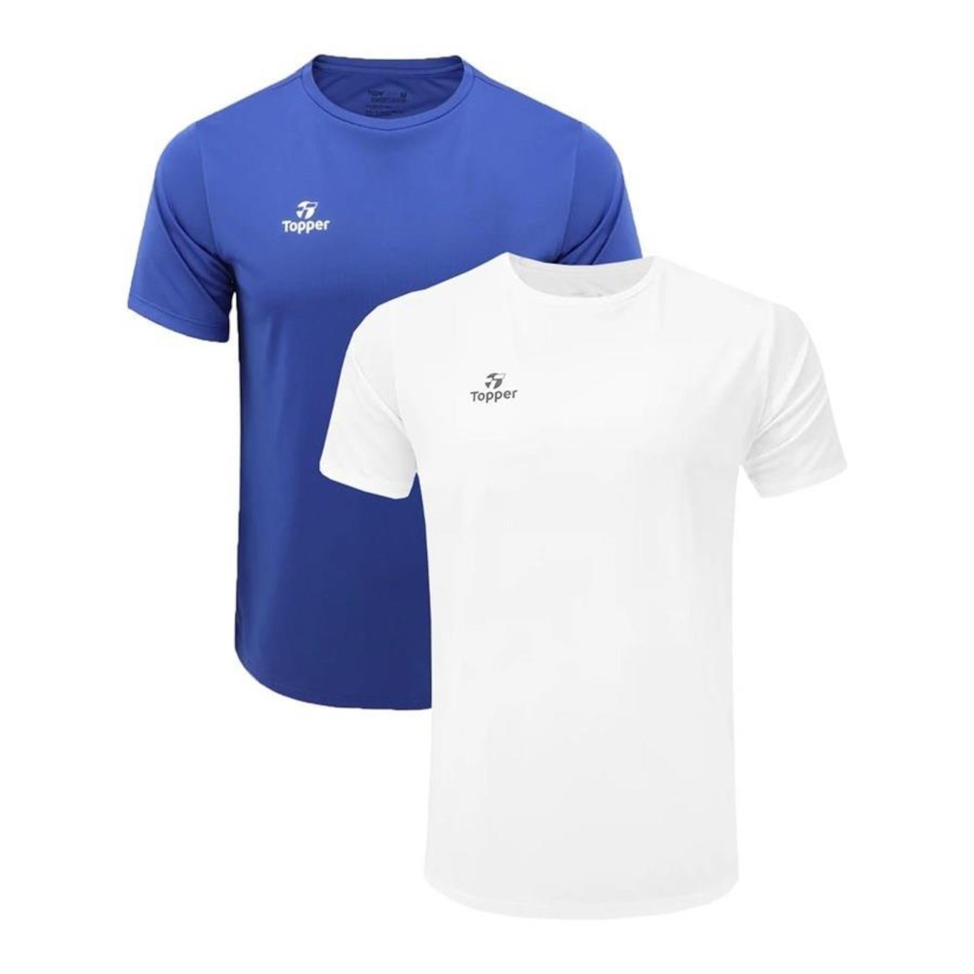 Kit Camiseta Topper Classic New - 2 Unidades - Masculina - Foto 1